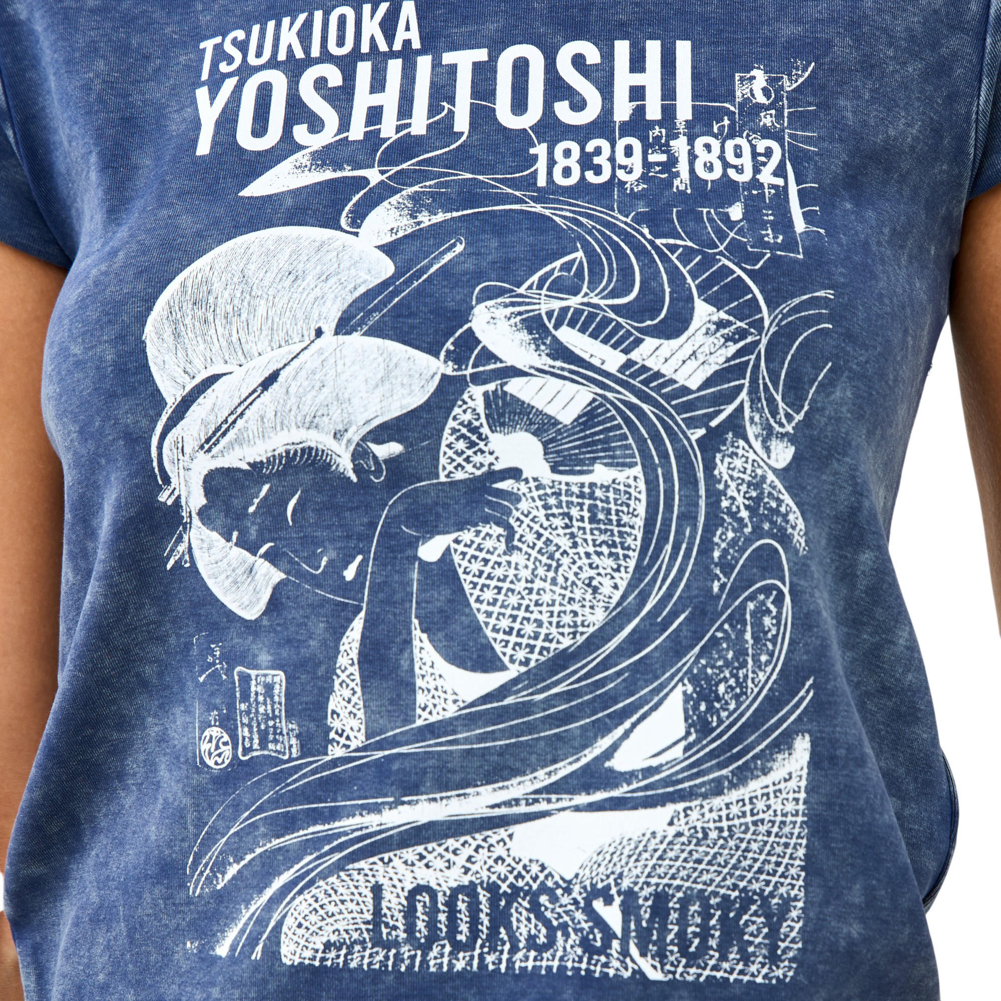 Tsukioka Yoshitoshi Print T-shirt-women-clothing-tshirts-image-5