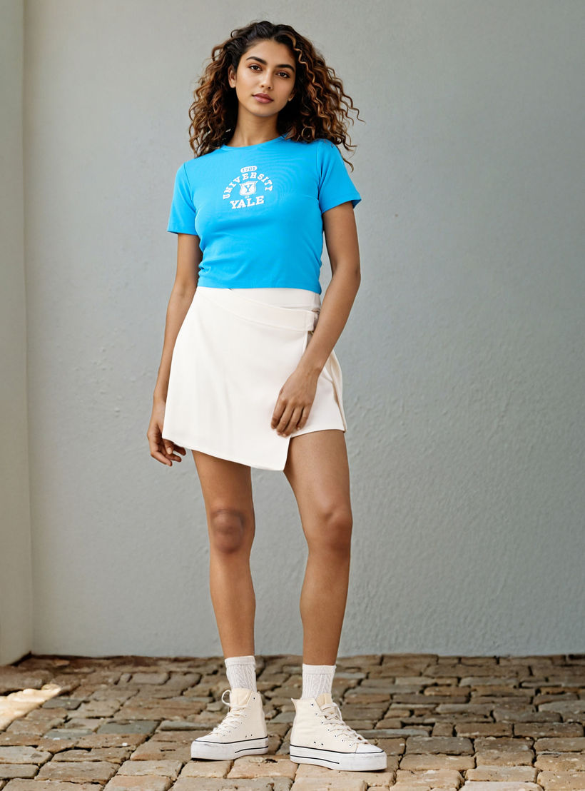 Yale University Cropped T-shirt-women-clothing-tshirts-image-2
