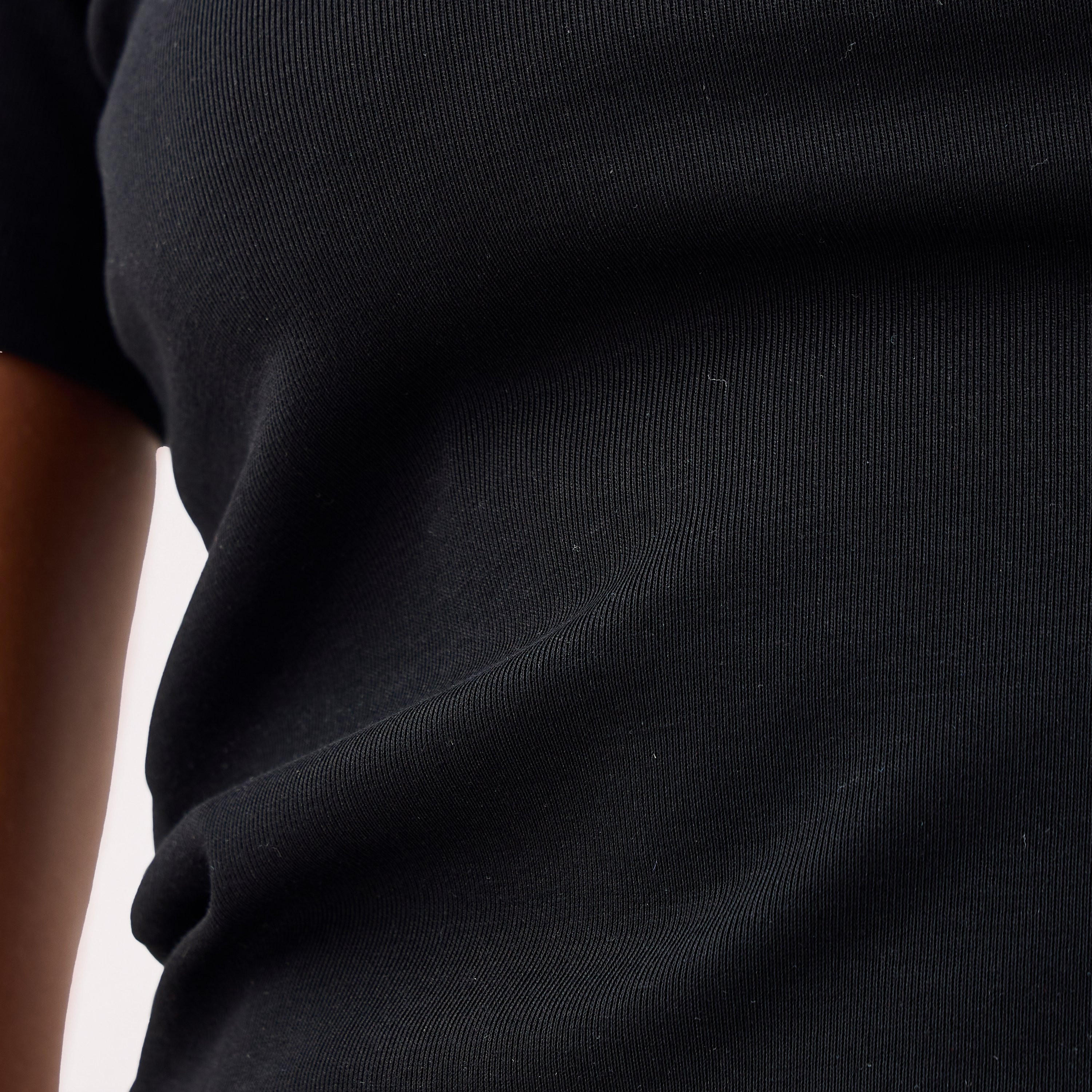تيشيرت قصير بتطريزات نيرفانا-women-clothing-tshirts-image-1