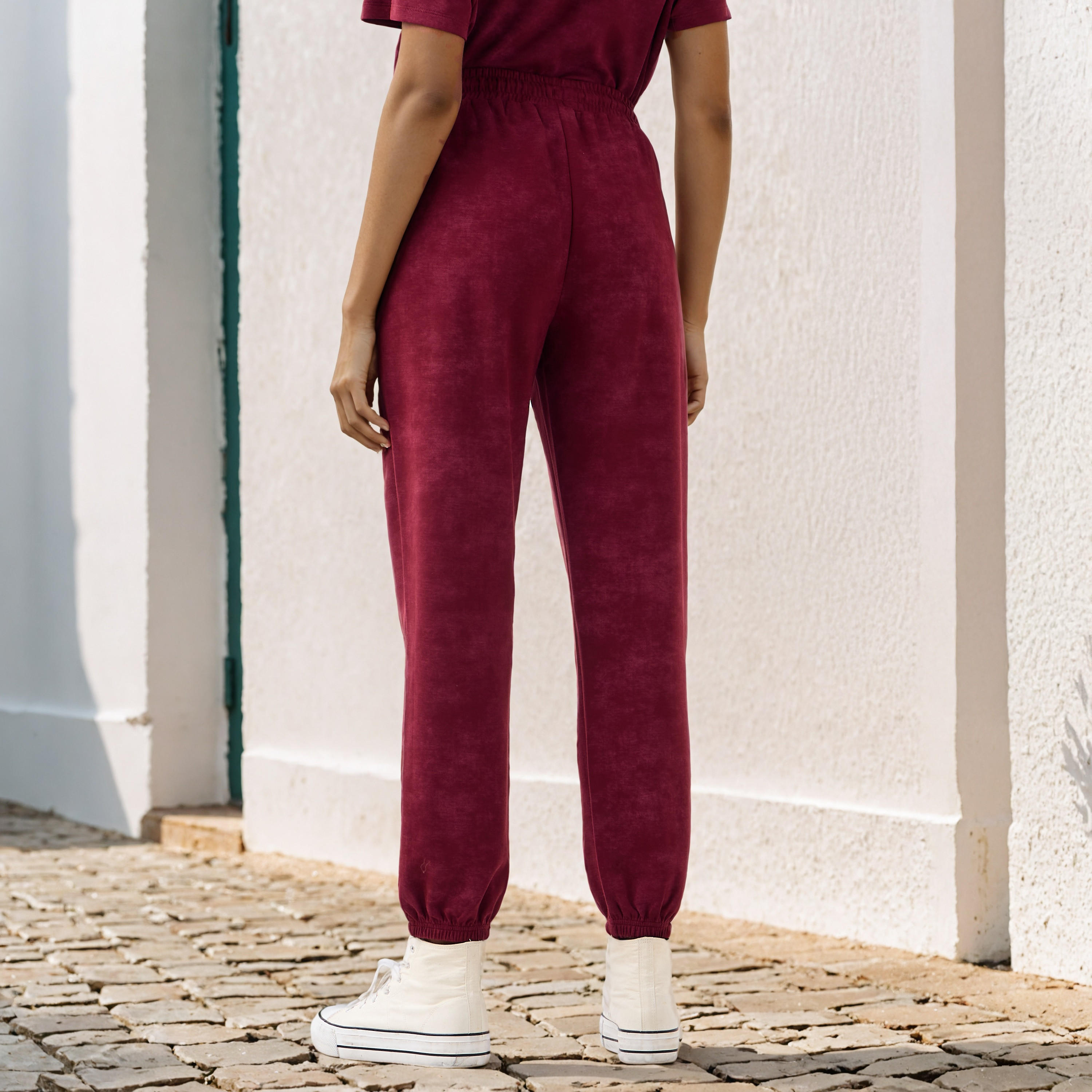 Harvard University Embroidered Flexi Waist Joggers-women-clothing-bottoms-joggers-image-3