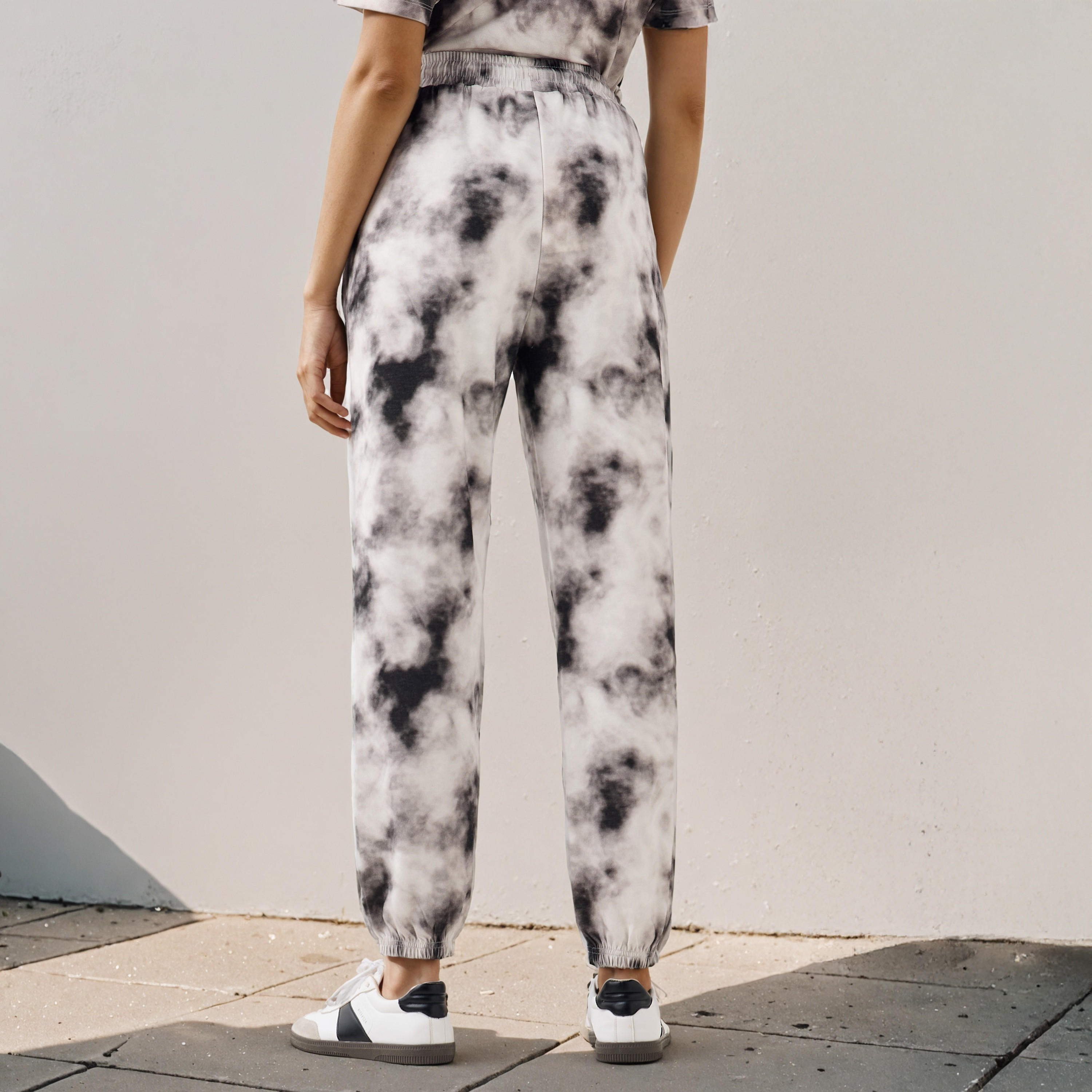 Tom and Jerry Embroidered Joggers-women-clothing-bottoms-joggers-image-3