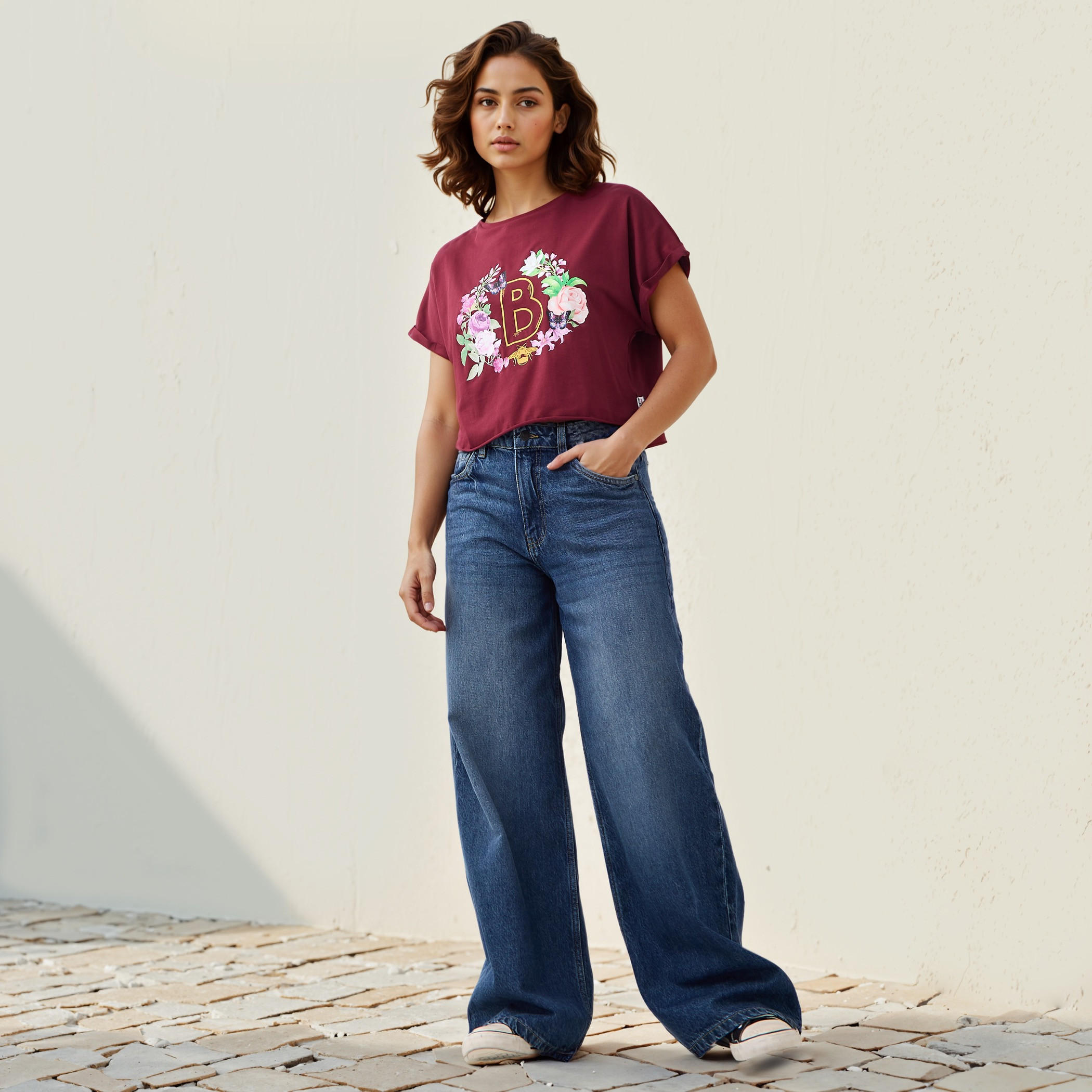 تي شيرت باربي قصير-women-clothing-tshirts-image-4