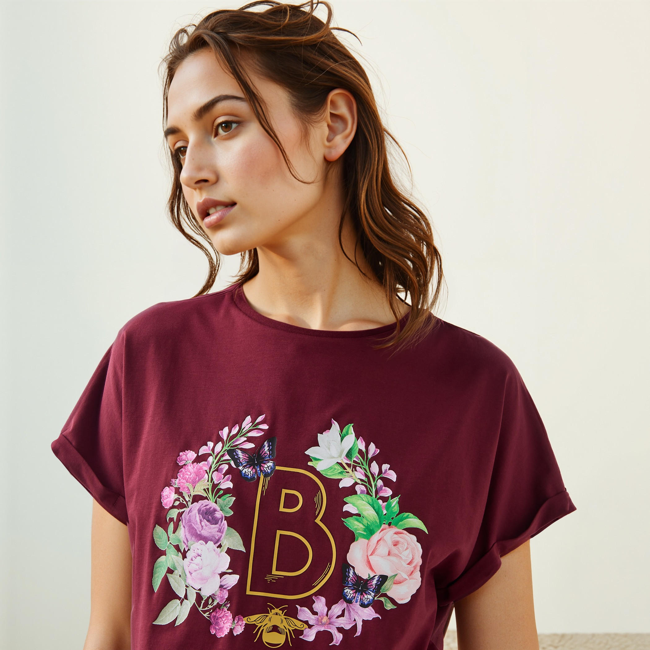 تي شيرت باربي قصير-women-clothing-tshirts-image-5
