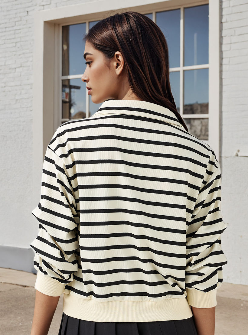 سويت شيرت بياقة وتطريز توم وجيري-women-winterwear-hoodiesandsweatshirts-sweatshirts-image-3
