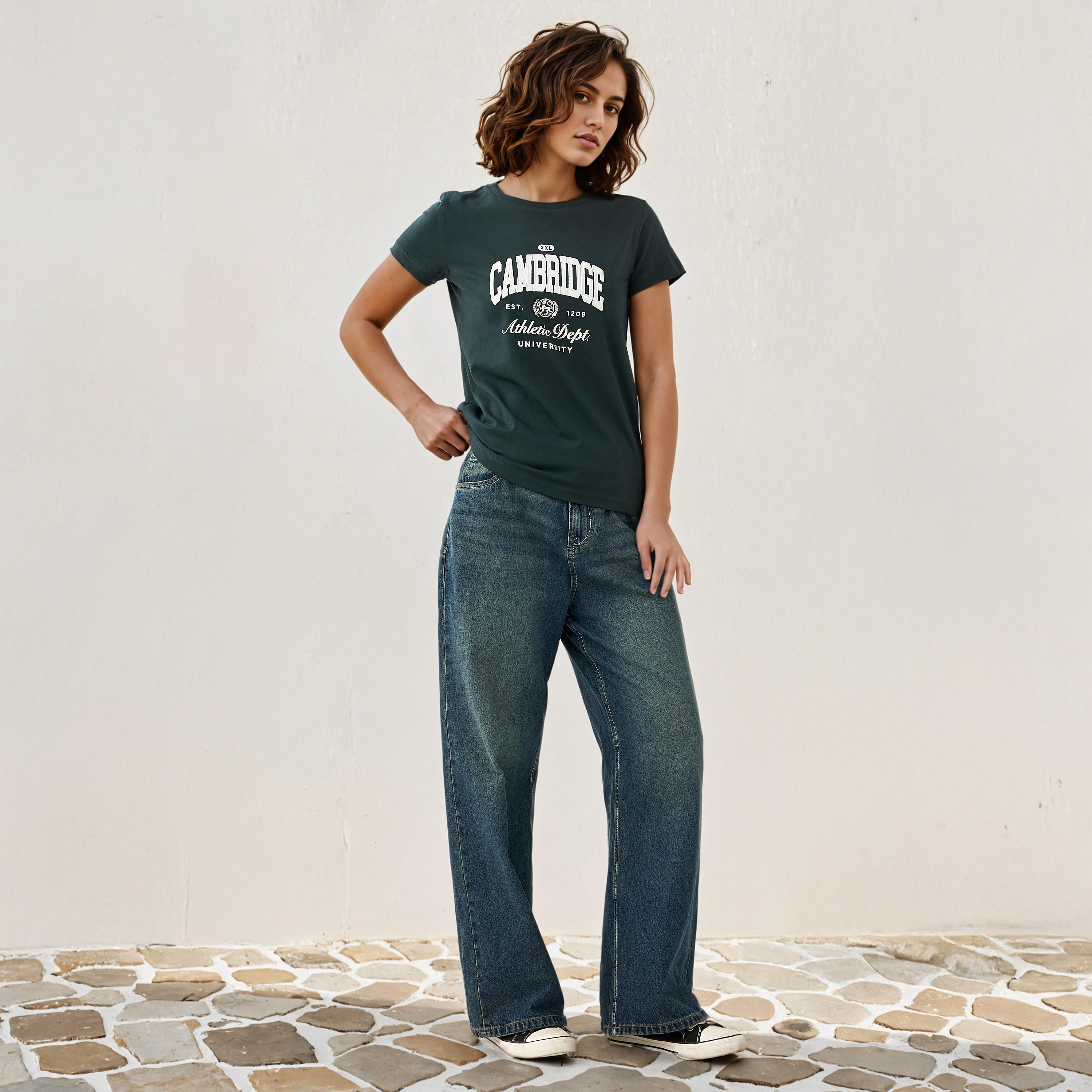 Cambridge University Graphic T-shirt-women-clothing-tshirts-image-2