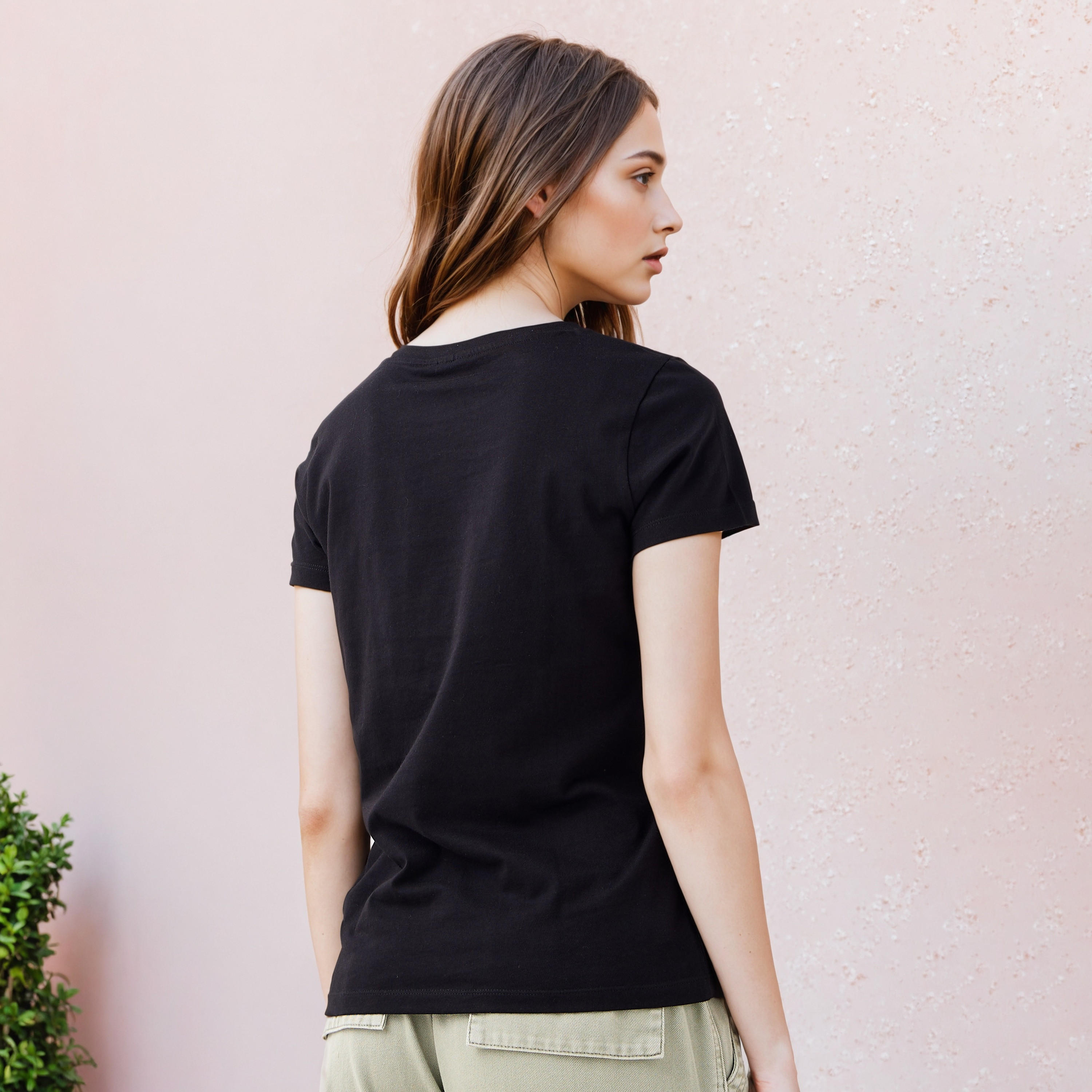 Snoopy Print Regular Fit T-shirt-women-clothing-tshirts-image-3