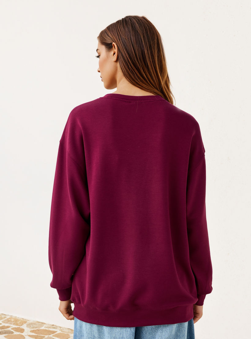 سويت شيرت بتطريز جارفيلد-women-winterwear-hoodiesandsweatshirts-sweatshirts-image-3