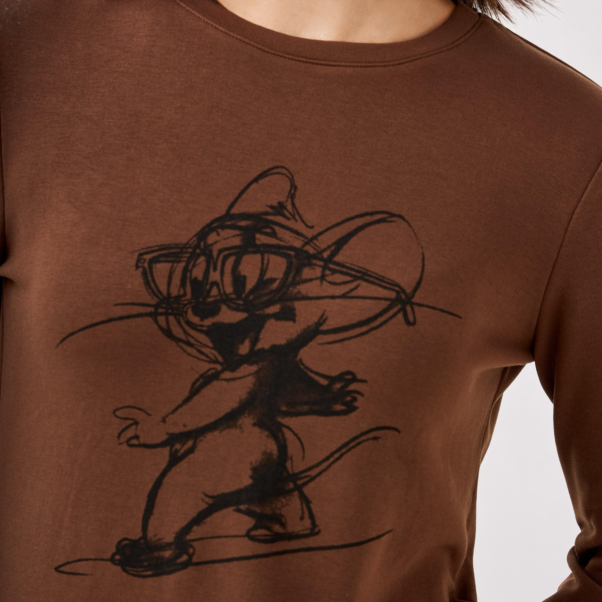 Jerry Print T-shirt-women-clothing-tshirts-image-5