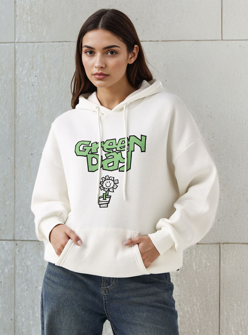 Green Day Oversized Hoodie-women-winterwear-hoodiesandsweatshirts-hoodies-image-1