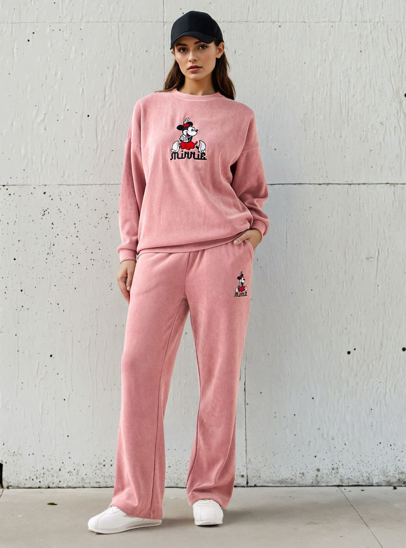 Minnie Mouse Oversized Sweatshirt-women-winterwear-hoodiesandsweatshirts-sweatshirts-image-2
