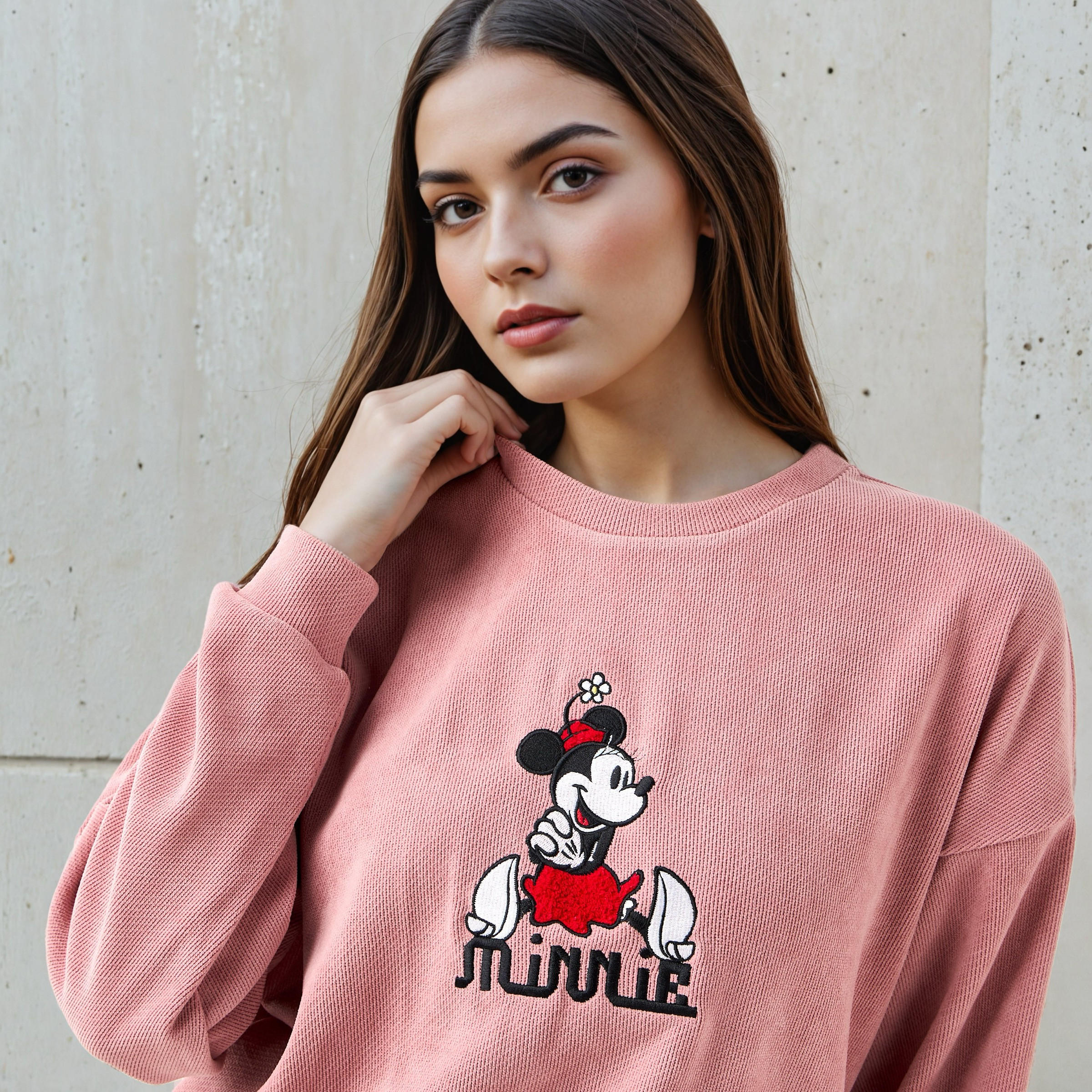 Minnie Mouse Oversized Sweatshirt-women-winterwear-hoodiesandsweatshirts-sweatshirts-image-5