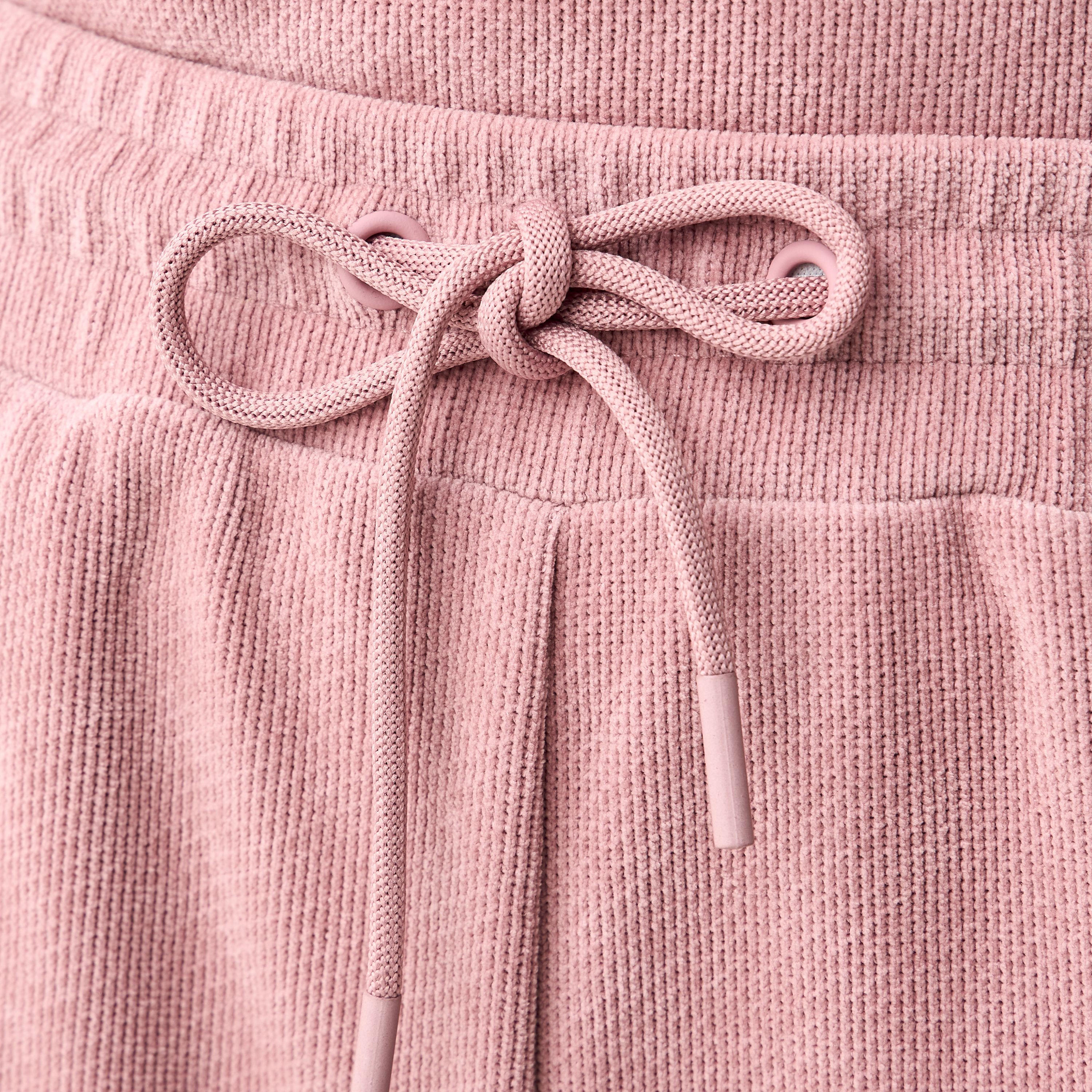 بنطلون ميني ماوس بقصة مستقيمة وخصر متوسط الارتفاع-women-clothing-bottoms-joggers-image-1