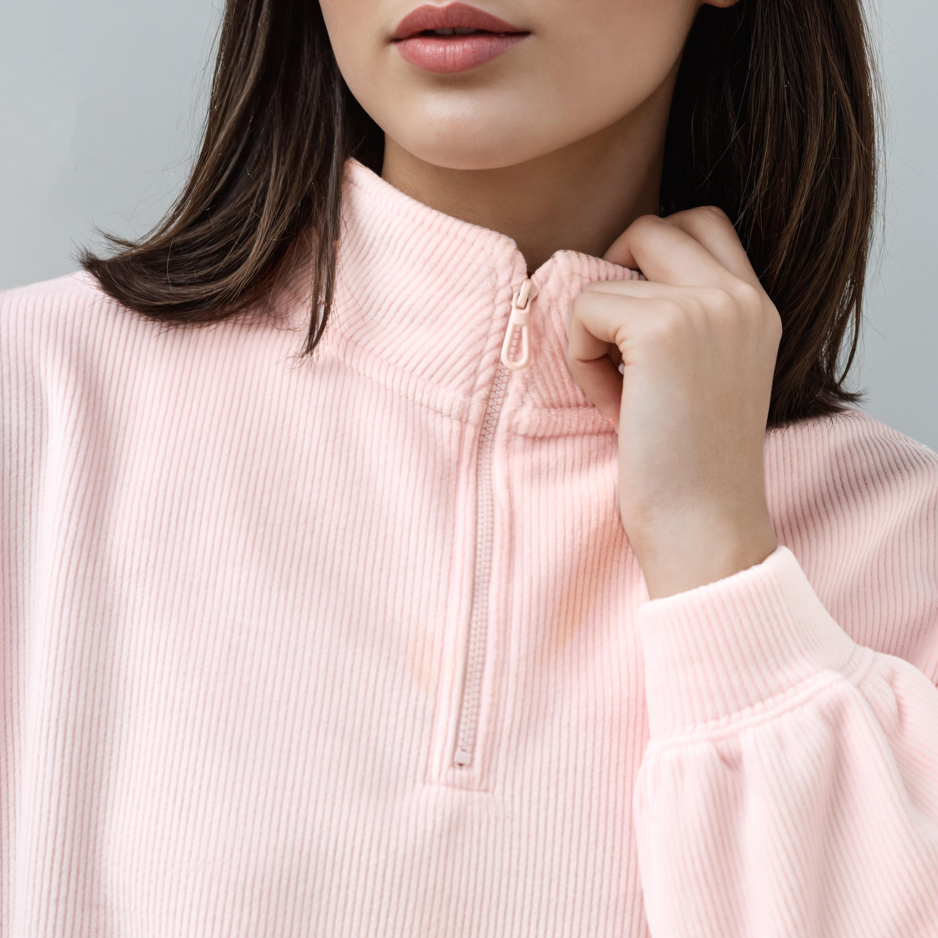Hello Kitty Embroidered Ribbed Sweatshirt-women-winterwear-hoodiesandsweatshirts-sweatshirts-image-5