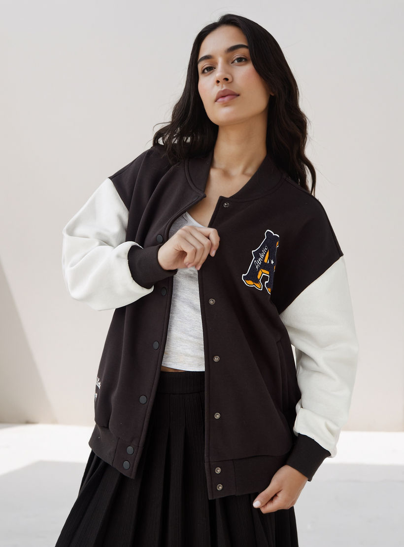 Bugs Bunny Varsity Jacket-women-winterwear-coatsandjackets-jackets-image-3