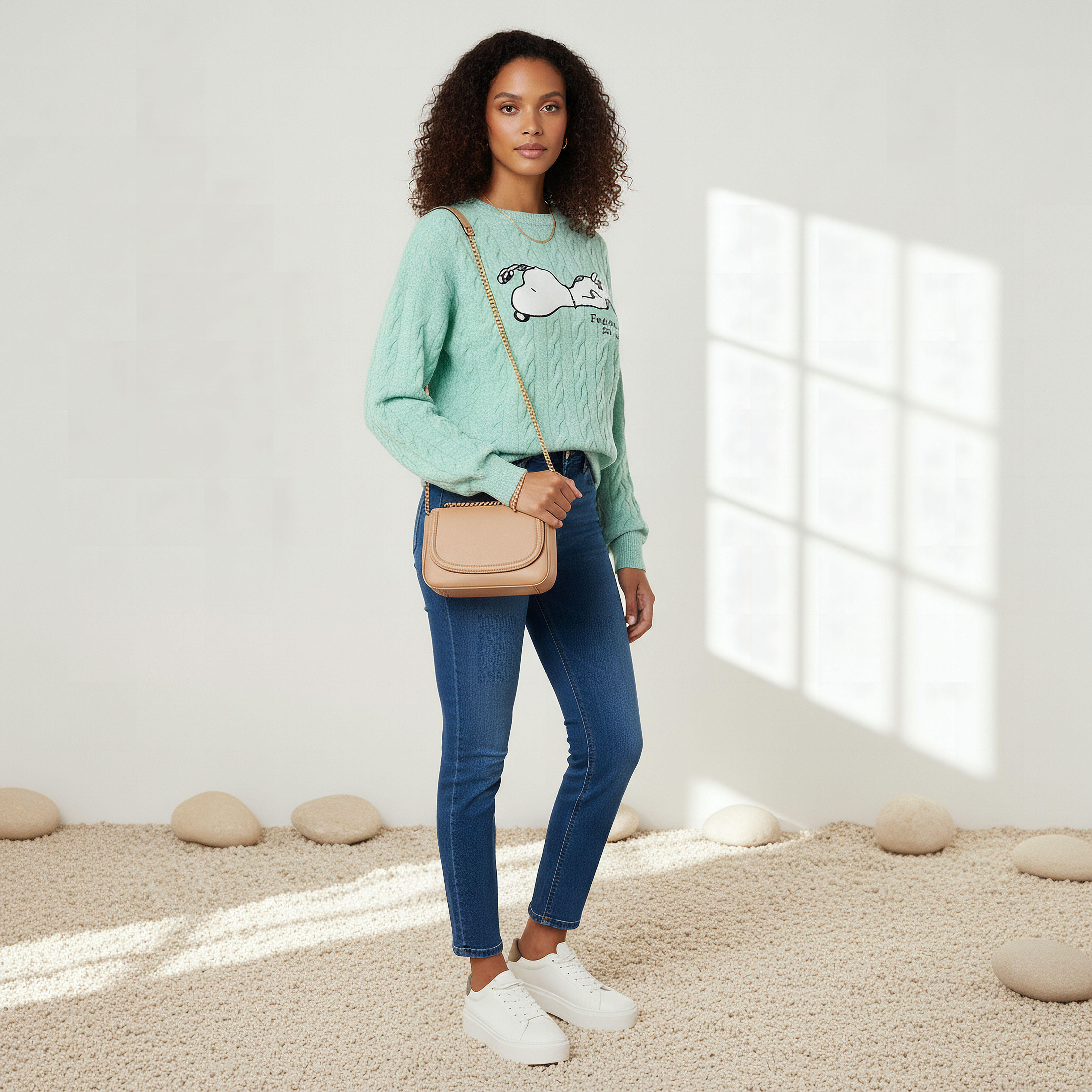 كنزة بياقة ضيقة وبتطريزات سنوبي-women-clothing-cardigansandjumpers-jumpers-image-4