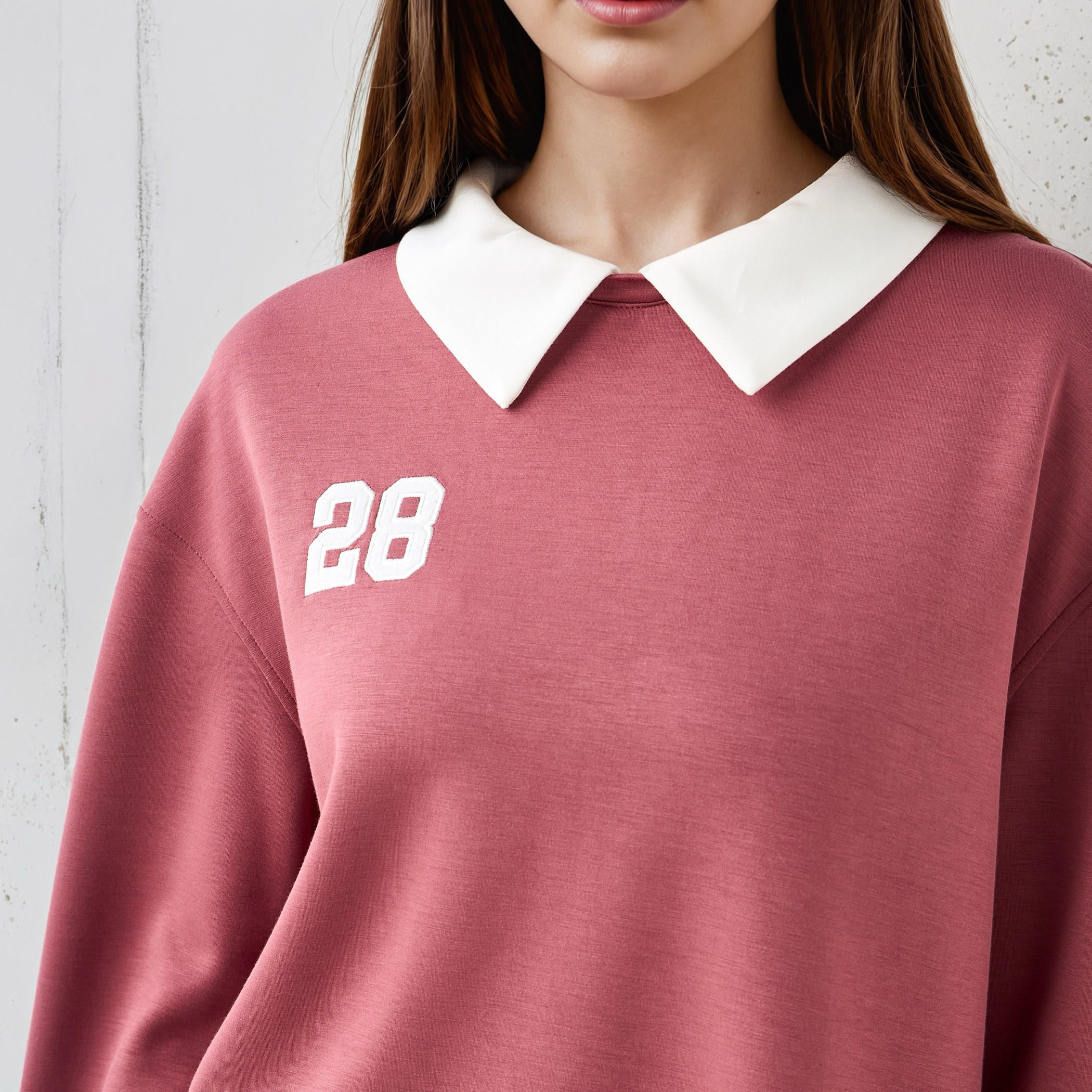 Mickey Mouse Print Sweatshirt with Contrast Collar-women-winterwear-hoodiesandsweatshirts-sweatshirts-image-5