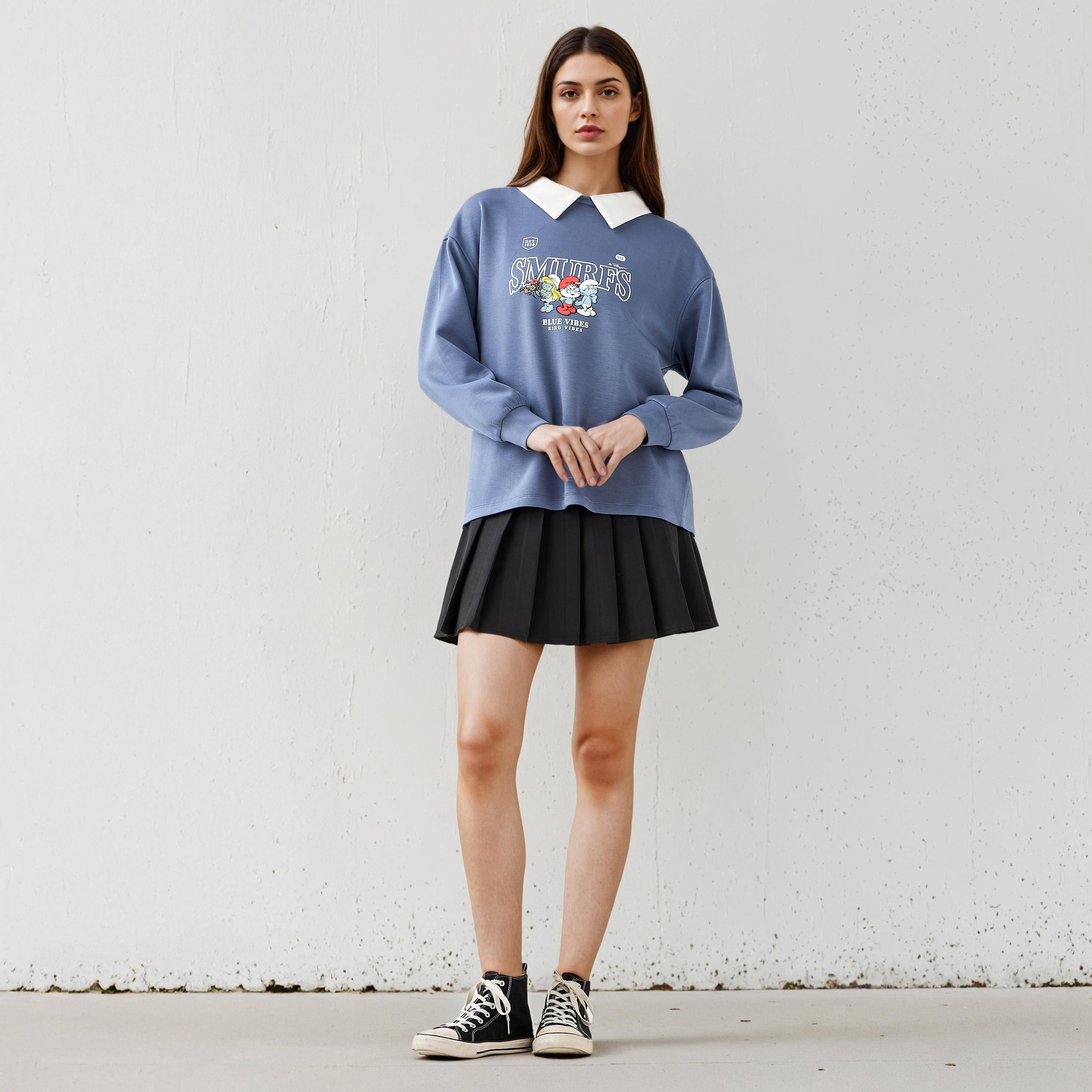 سويت شيرت بطبعات وياقة مغايرة-women-winterwear-hoodiesandsweatshirts-sweatshirts-image-4