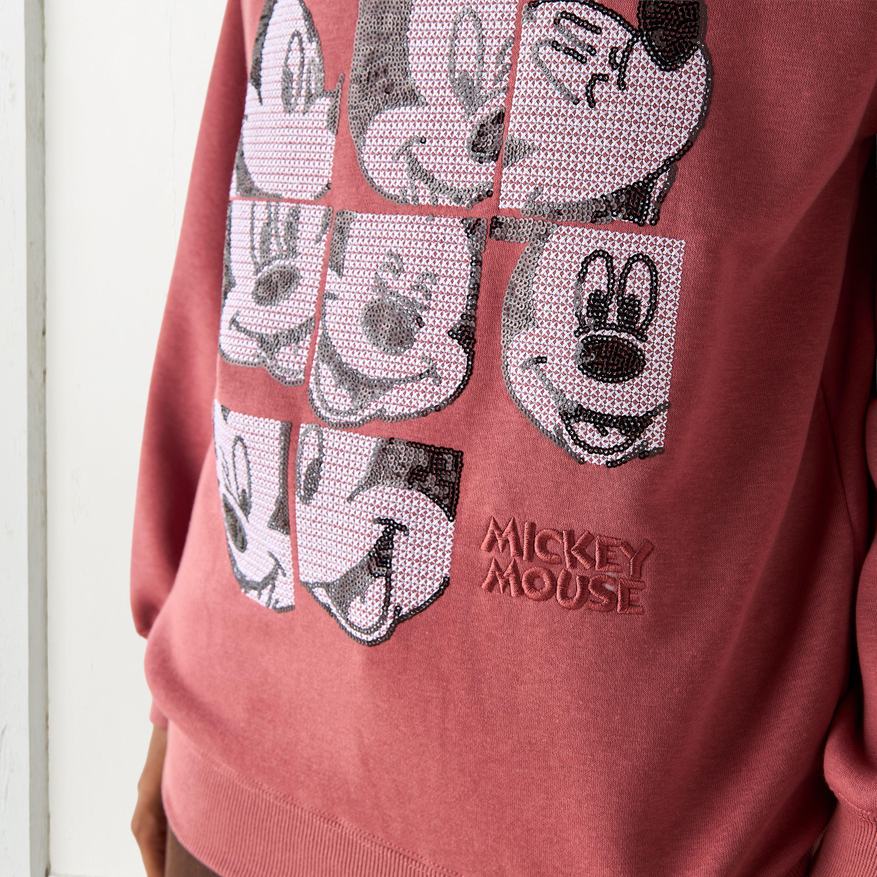 Mickey Mouse Embellished Sweatshirt-women-winterwear-hoodiesandsweatshirts-sweatshirts-image-5