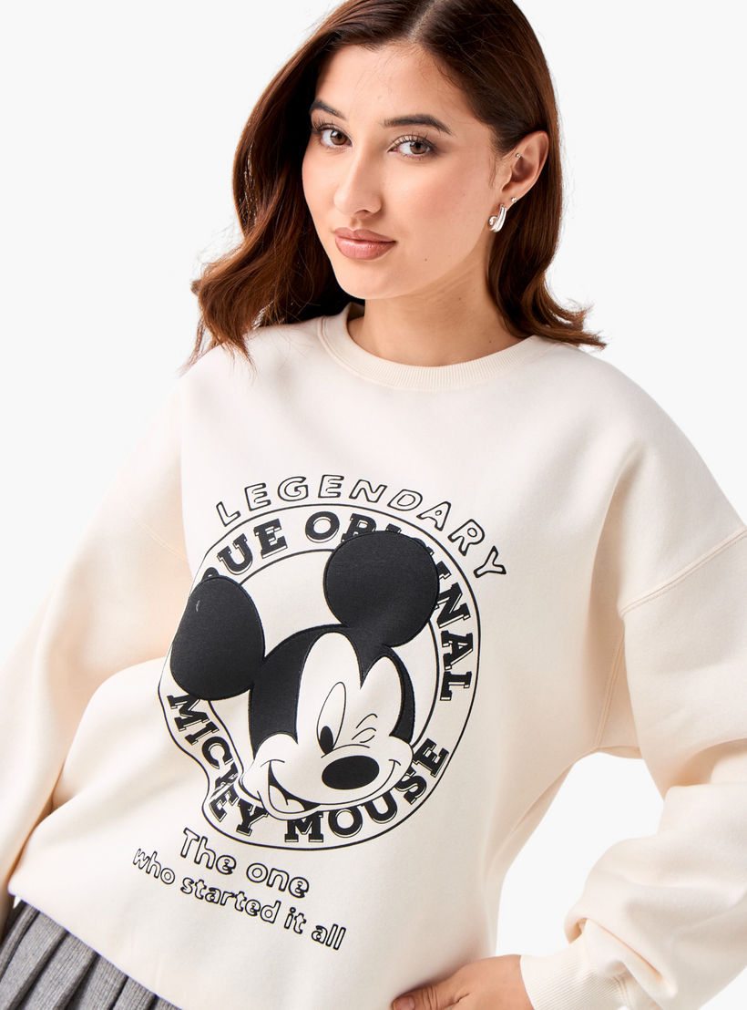 Mickey Mouse Oversized Sweatshirt-women-winterwear-hoodiesandsweatshirts-sweatshirts-image-5