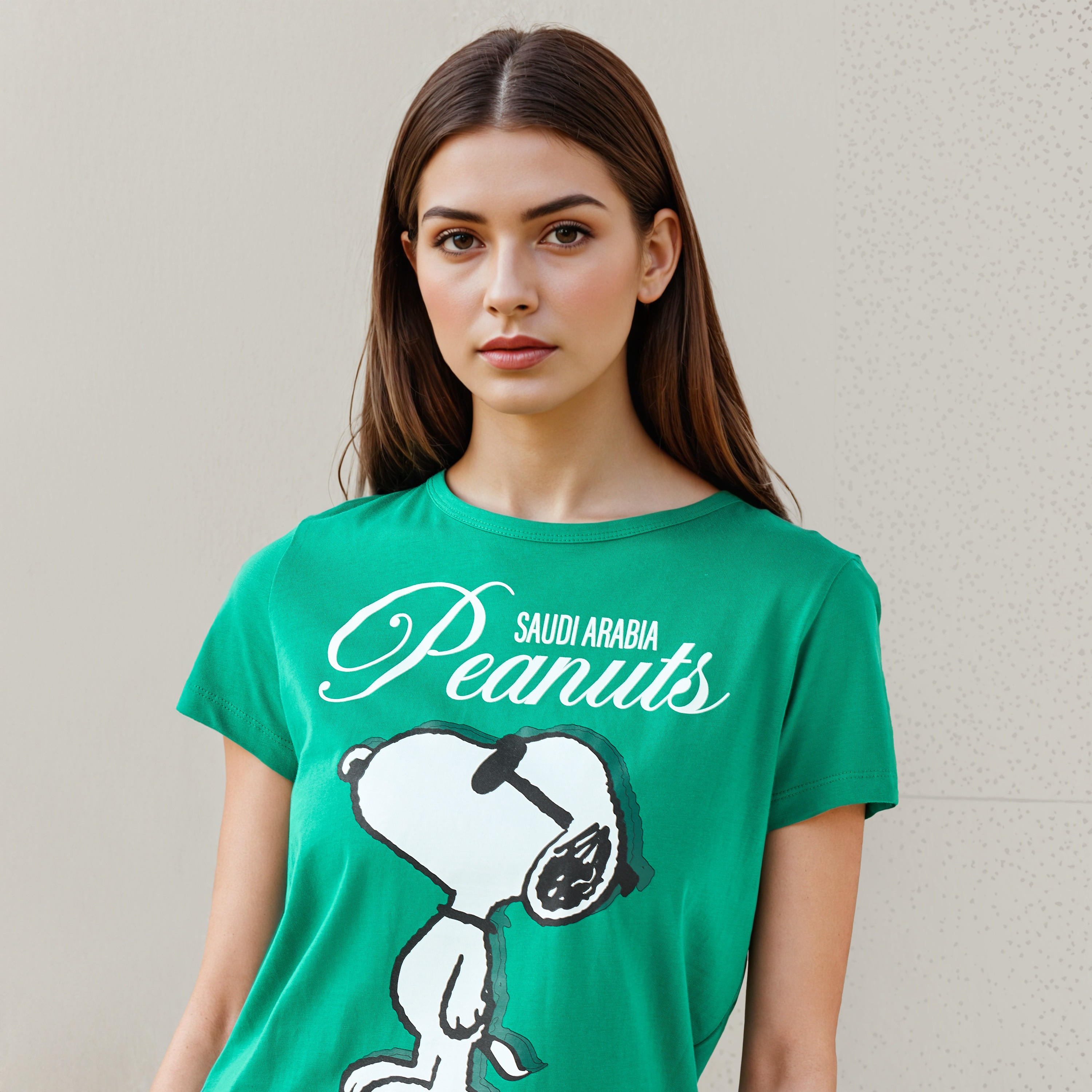 تيشيرت بياقة ضيقة وطبعات اليوم الوطني السعودي-women-clothing-tshirts-image-4