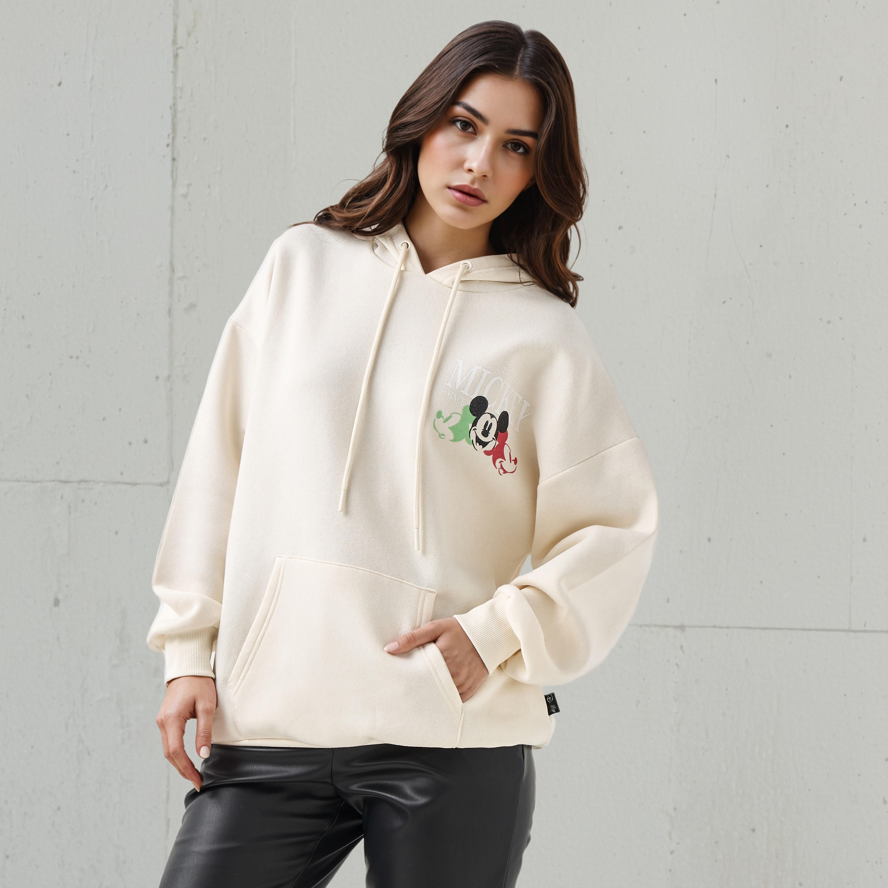 Mickey Mouse Oversized Hoodie with UAE National Day Print-women-winterwear-hoodiesandsweatshirts-hoodies-image-3
