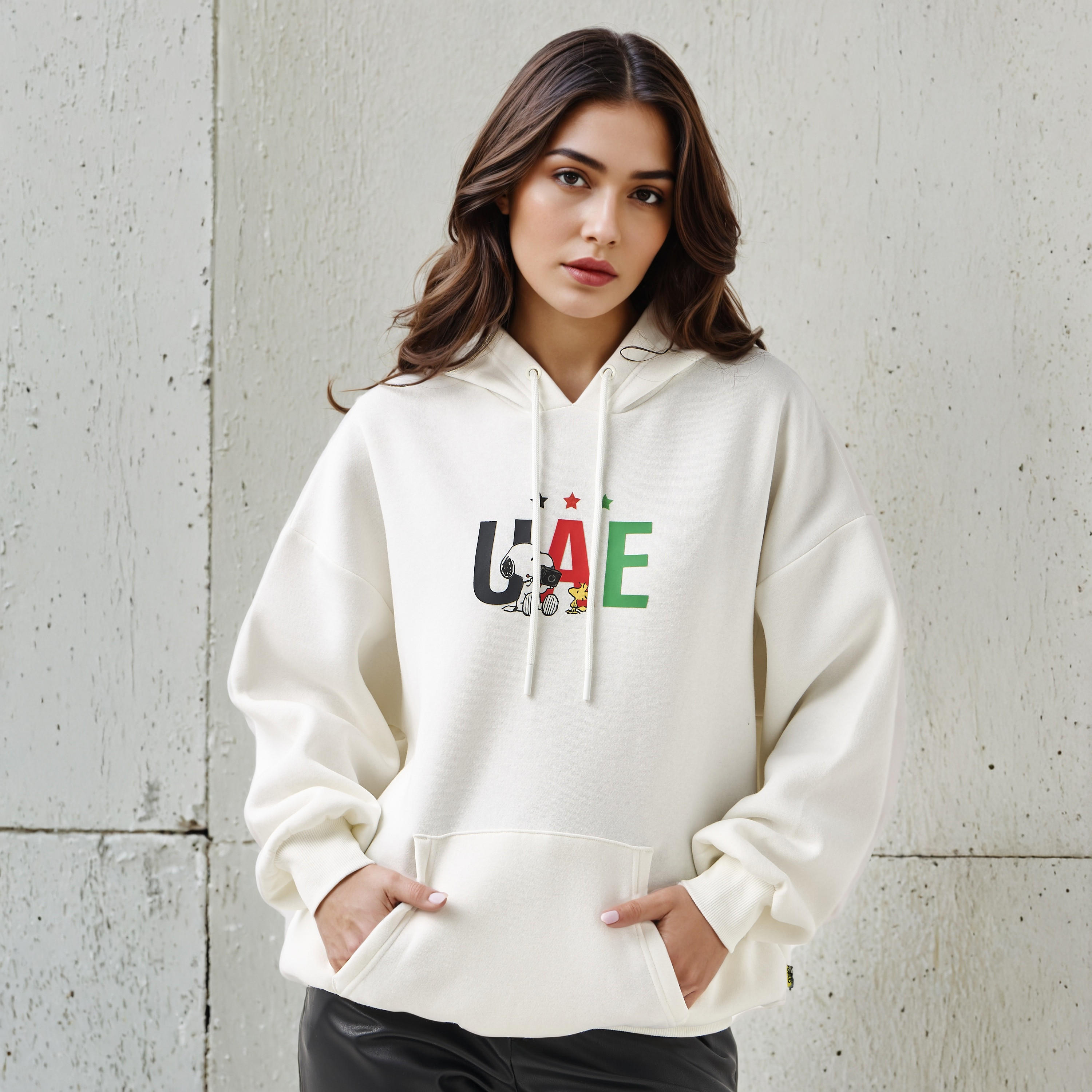 Snoopy Oversized Hoodie with UAE National Day Print-women-winterwear-hoodiesandsweatshirts-hoodies-image-3