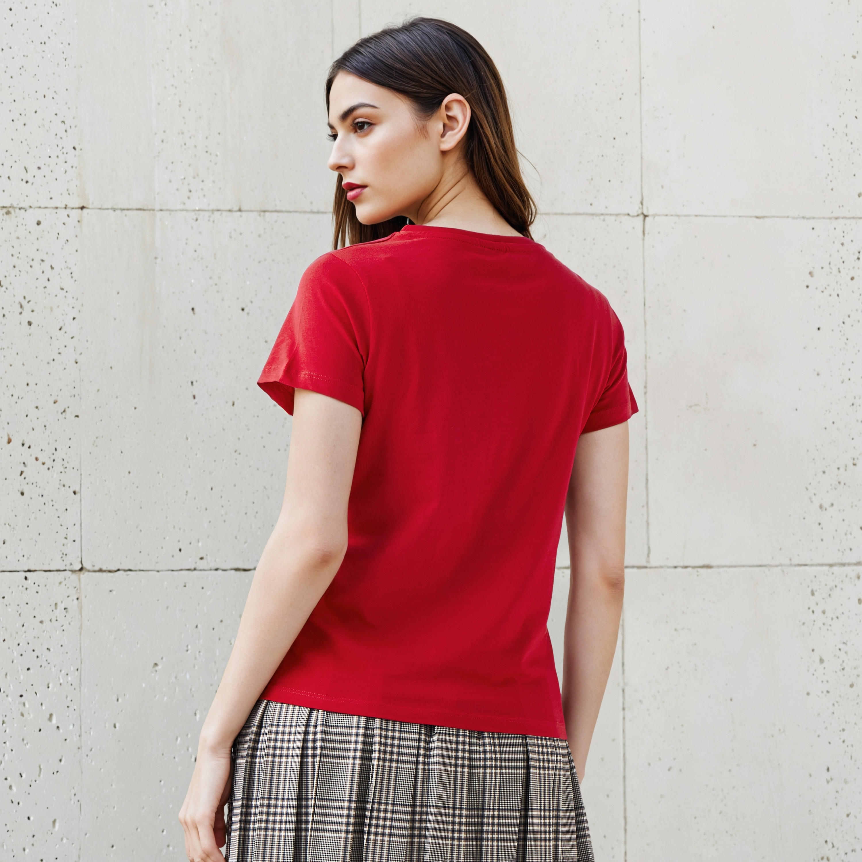 تي شيرت قطن بطبعة ميكي ماوس-women-clothing-tshirts-image-1