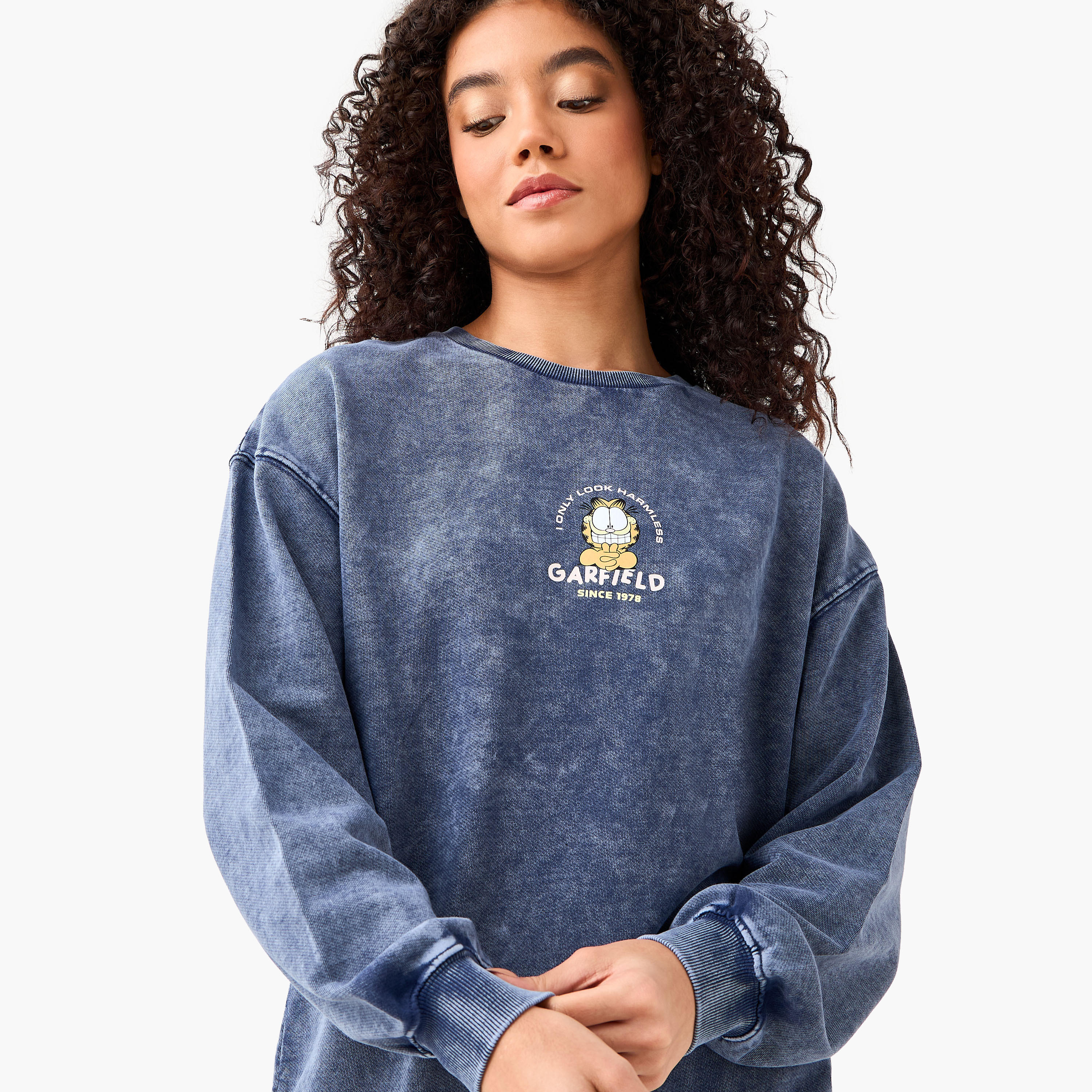 سويت شيرت غارفيلد أوفر سايز-women-clothing-coordsets-image-1