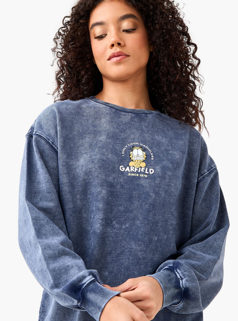 سويت شيرت غارفيلد أوفر سايز-women-clothing-coordsets-image-1