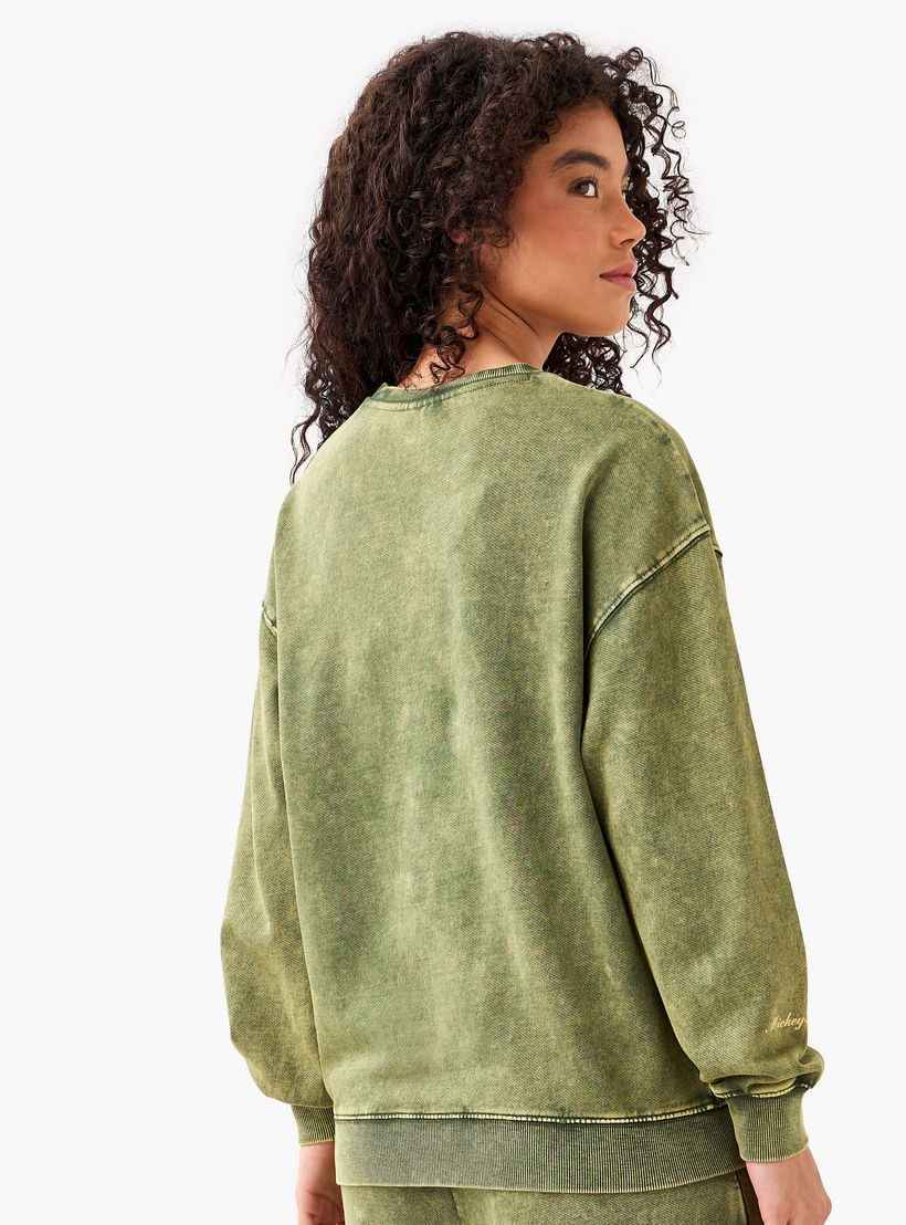 Mickey Mouse Relaxed Fit Sweatshirt-women-clothing-coordsets-image-4
