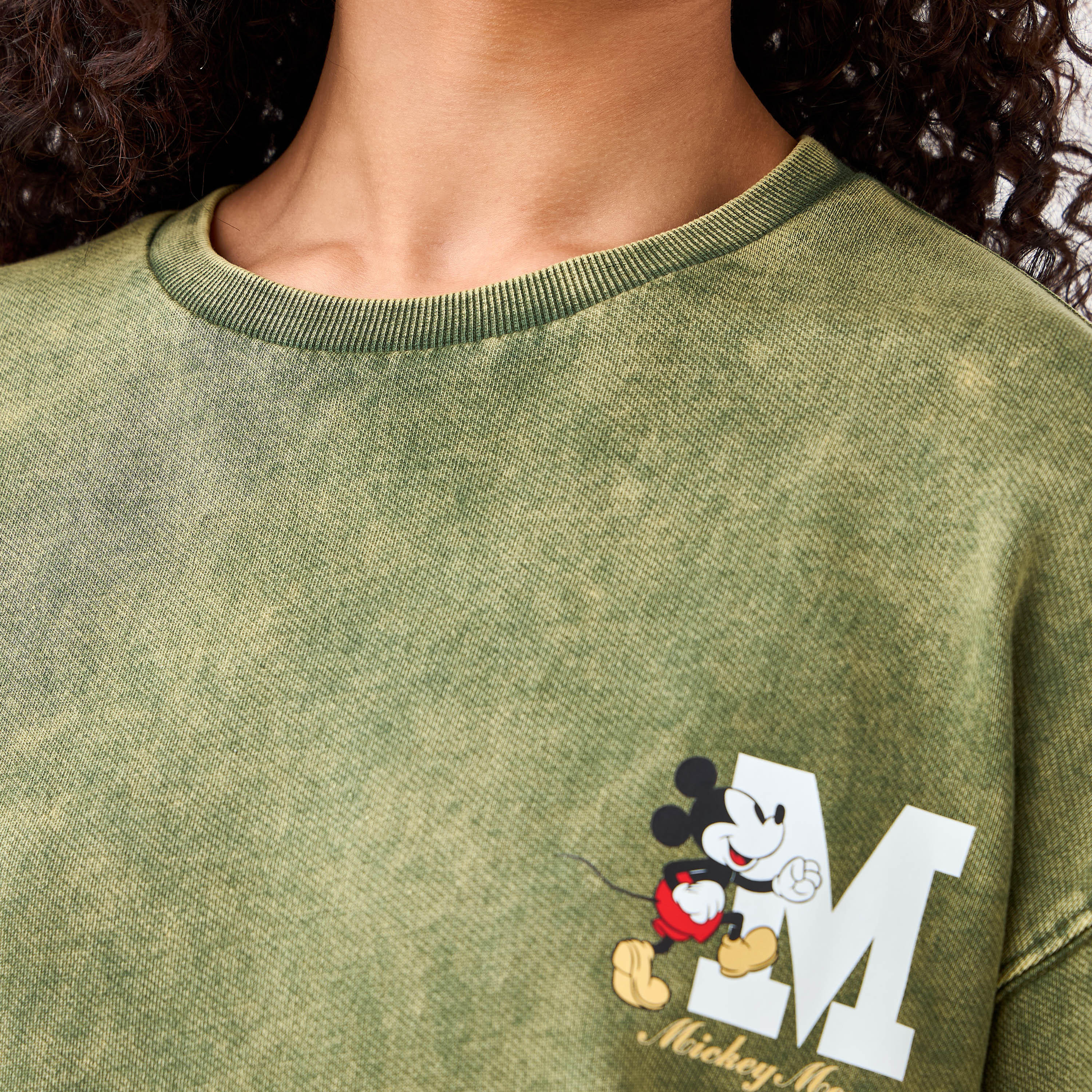 Mickey Mouse Relaxed Fit Sweatshirt-women-clothing-coordsets-image-6