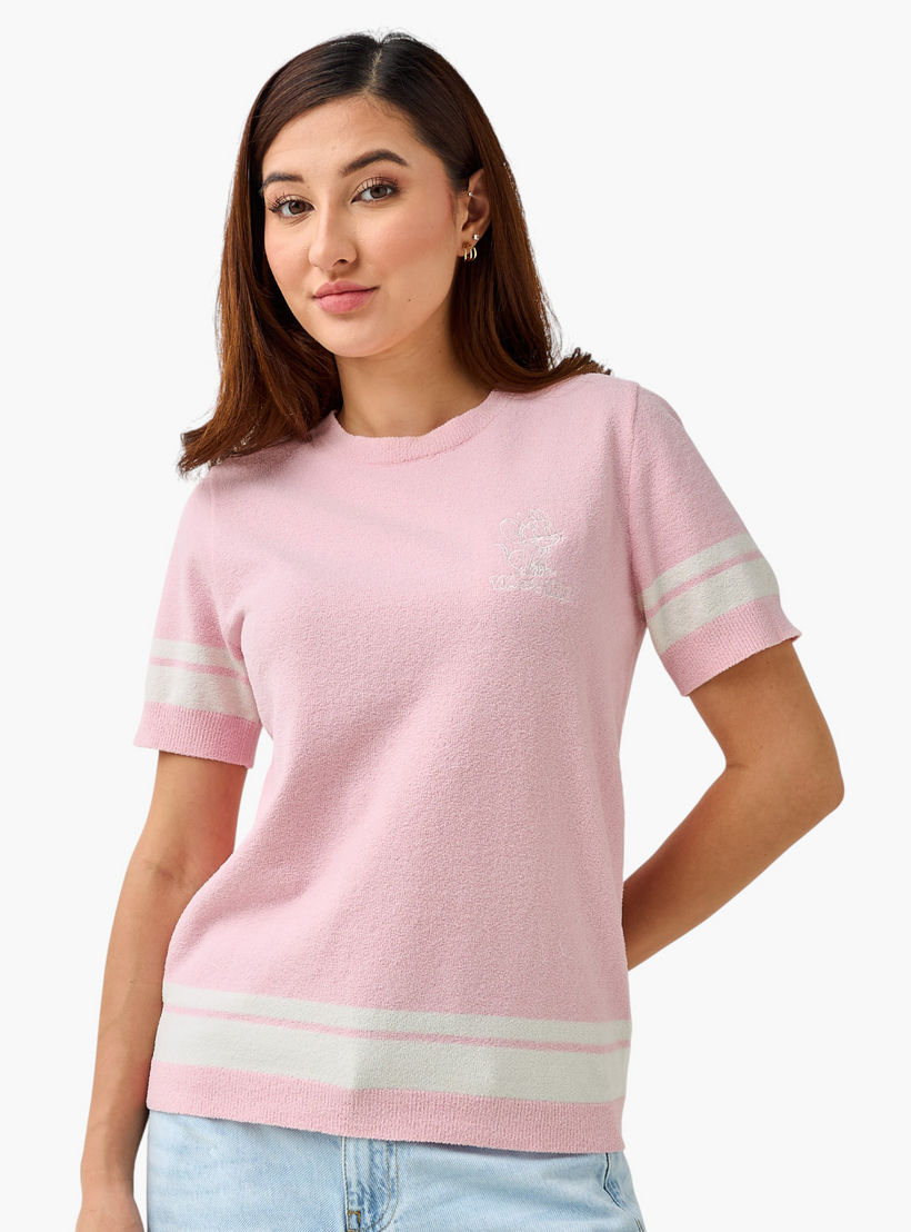 Tom and Jerry T-shirt-women-clothing-coordsets-image-2
