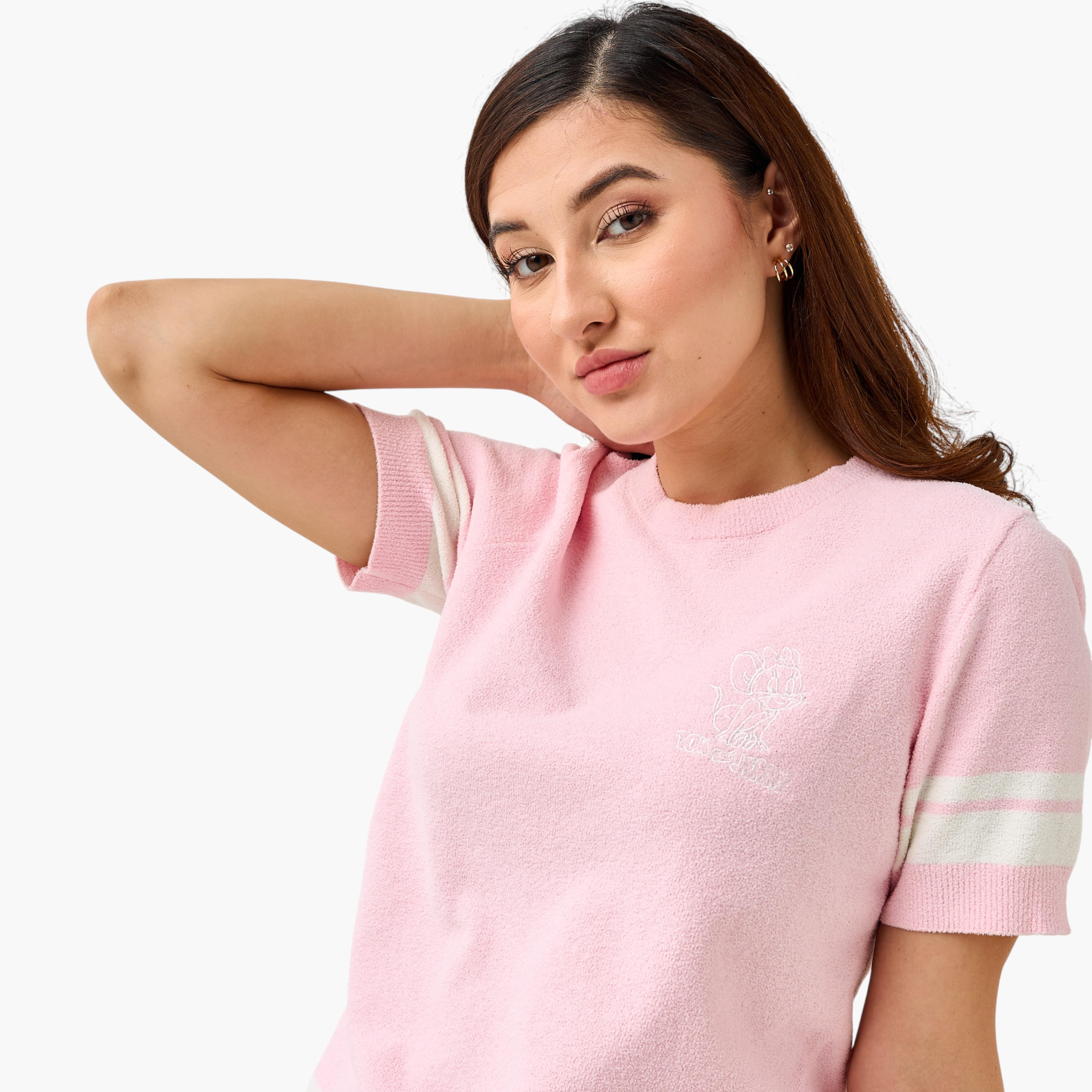 Tom and Jerry T-shirt-women-clothing-coordsets-image-6