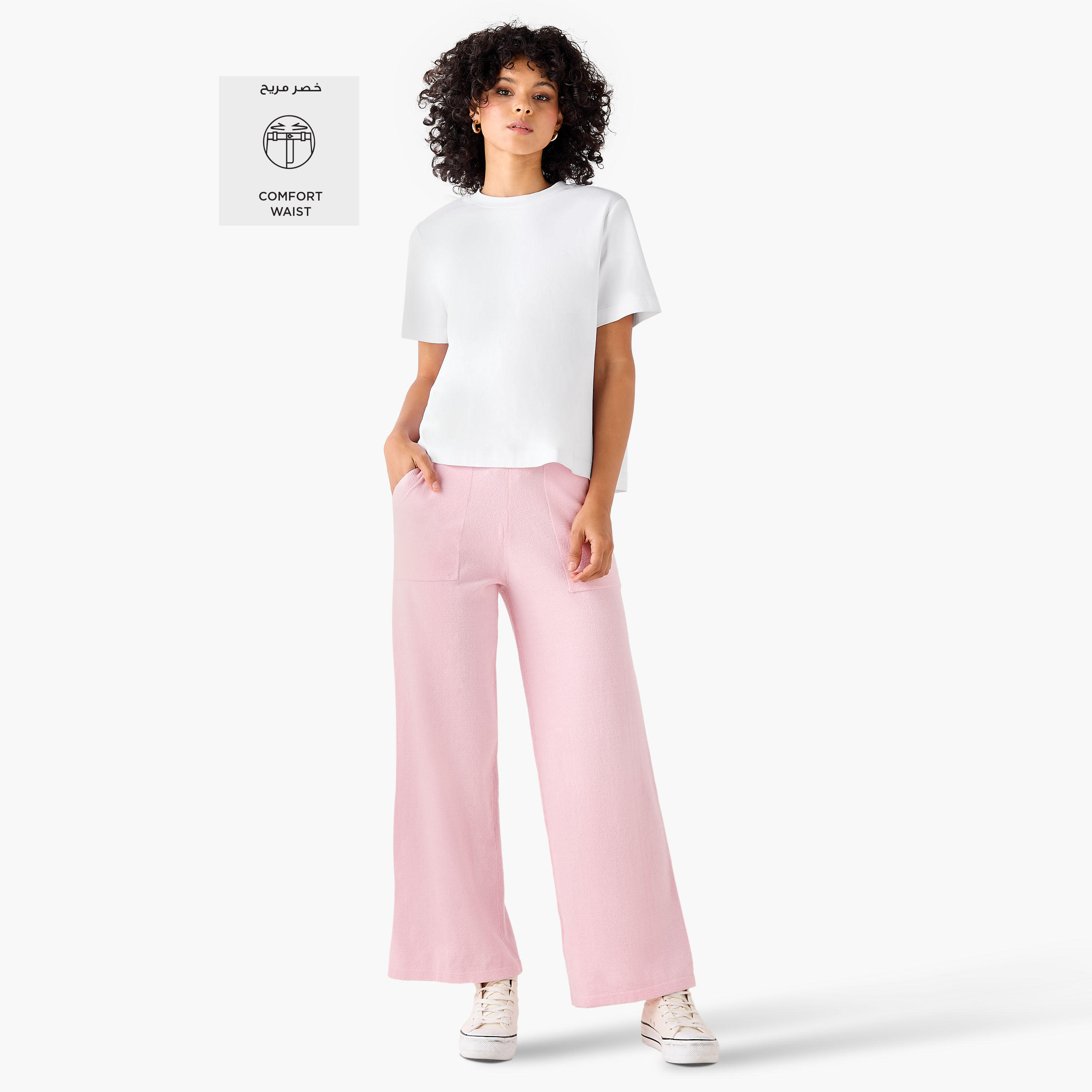 Drawstring Waist Track Pants with Pockets-women-clothing-bottoms-joggers-image-2