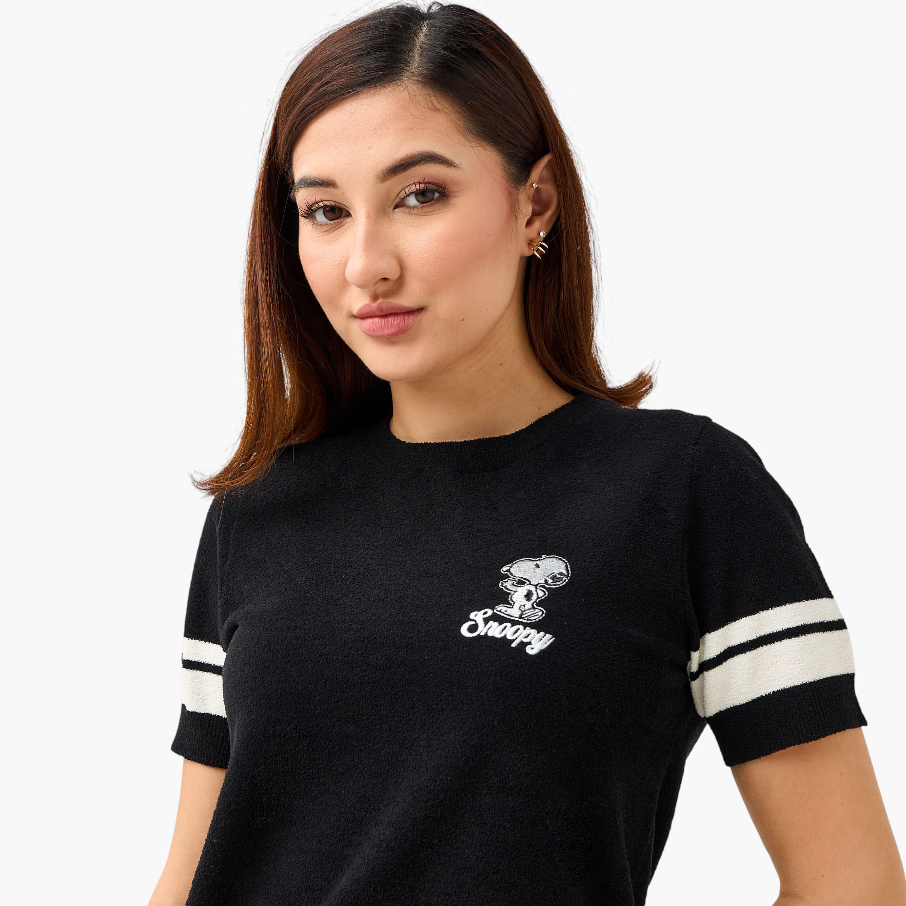 تي شيرت سنوبي-women-clothing-coordsets-image-1