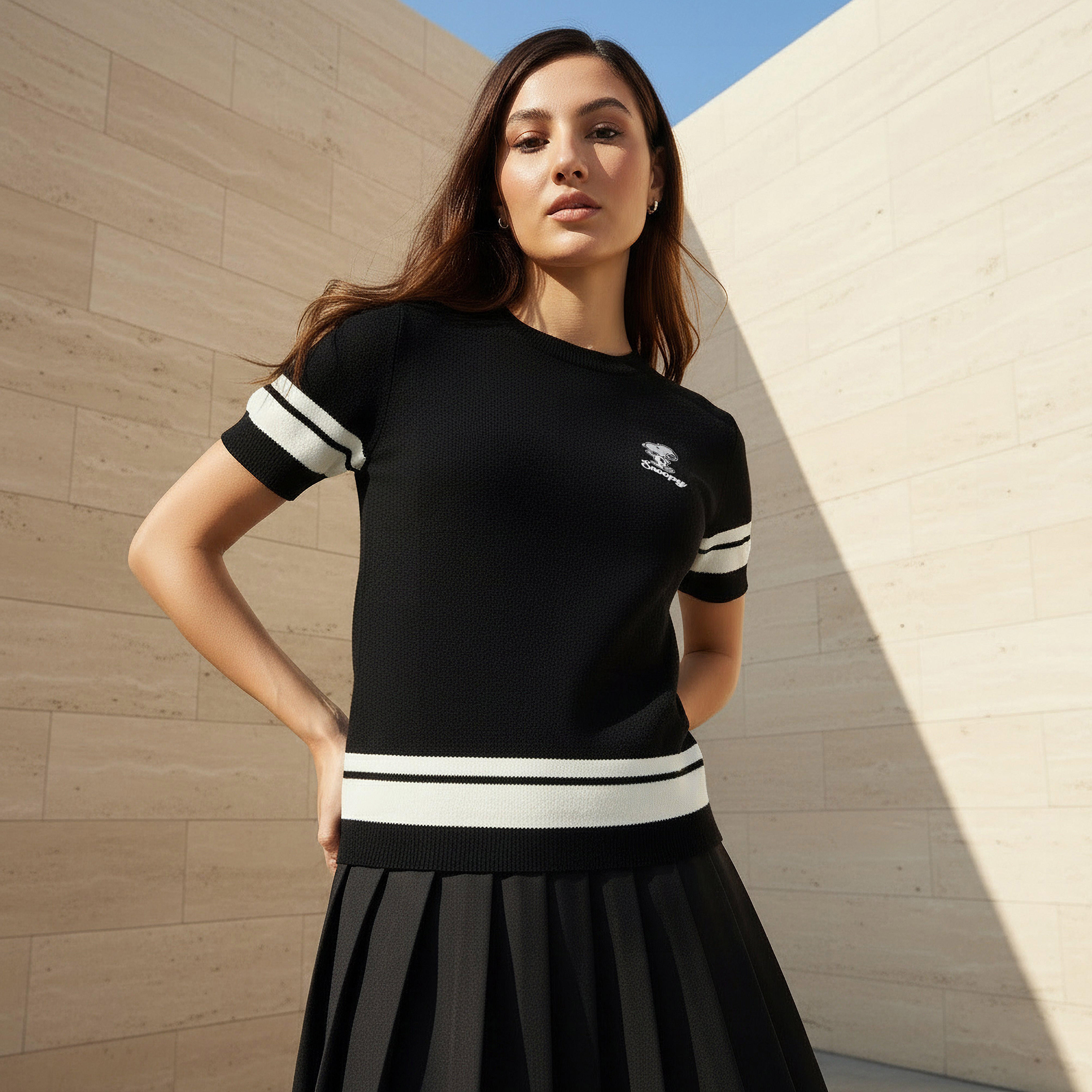 تي شيرت سنوبي-women-clothing-coordsets-image-8