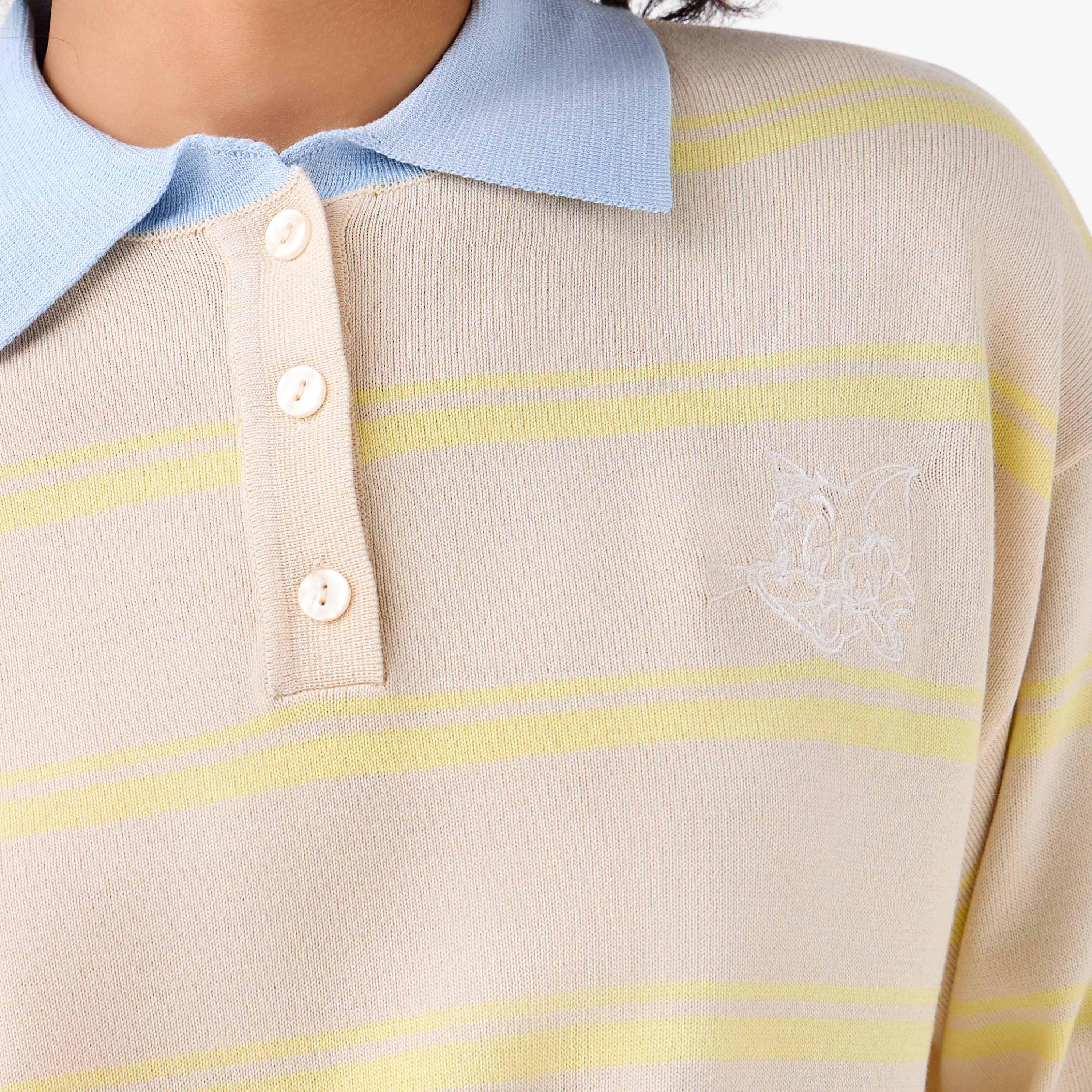 Tom and Jerry Striped T-shirt-women-clothing-tshirts-image-4