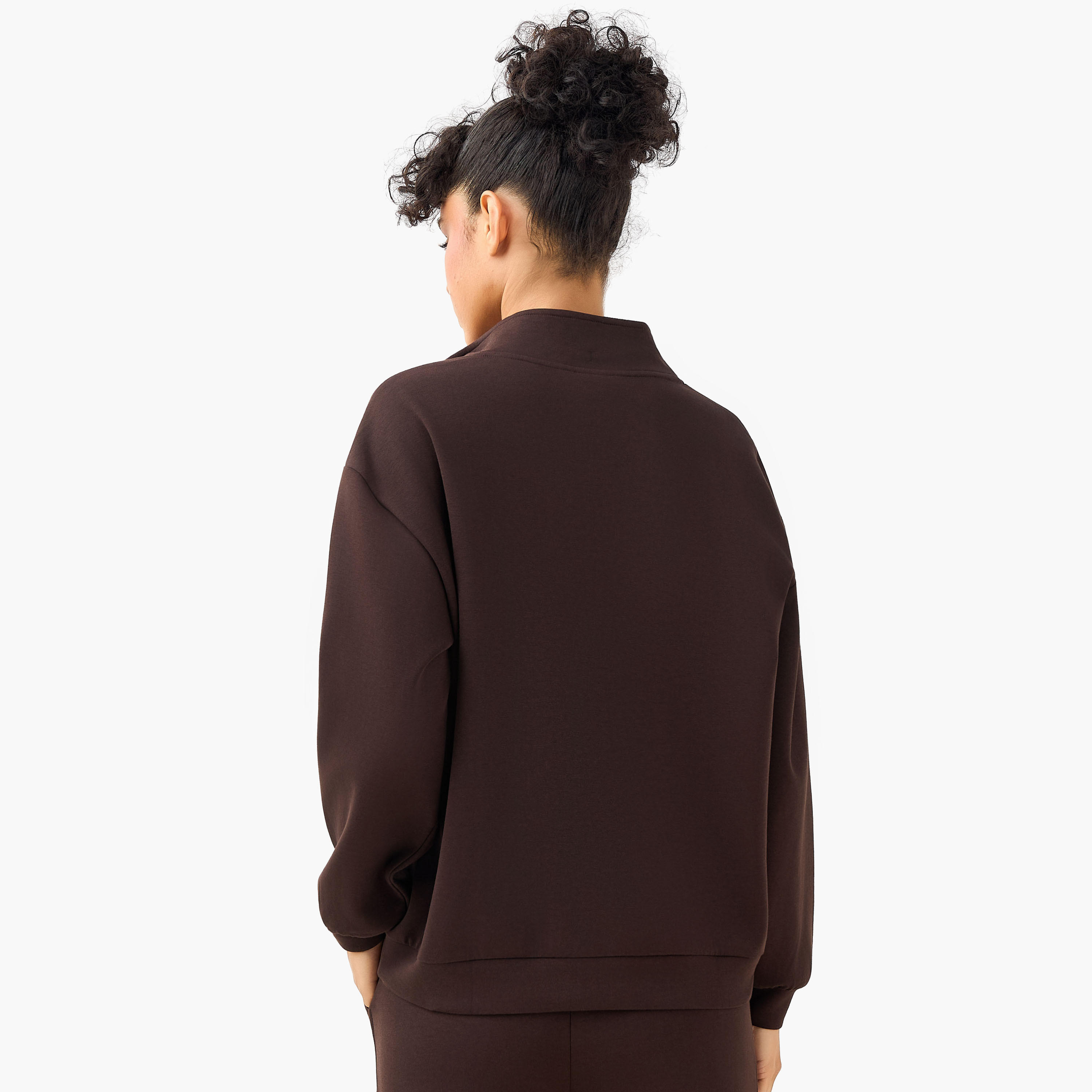 Lilo and Stitch Sweatshirt with Half Zip -women-clothing-coordsets-image-3