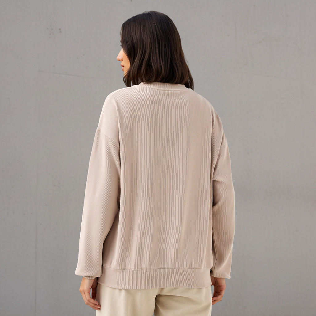 سويت شيرت أوفر سايز توم وجيري-women-clothing-coordsets-image-3
