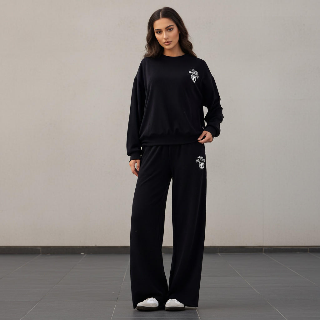 Barbie Oversized Sweatshirt-women-clothing-coordsets-image-2