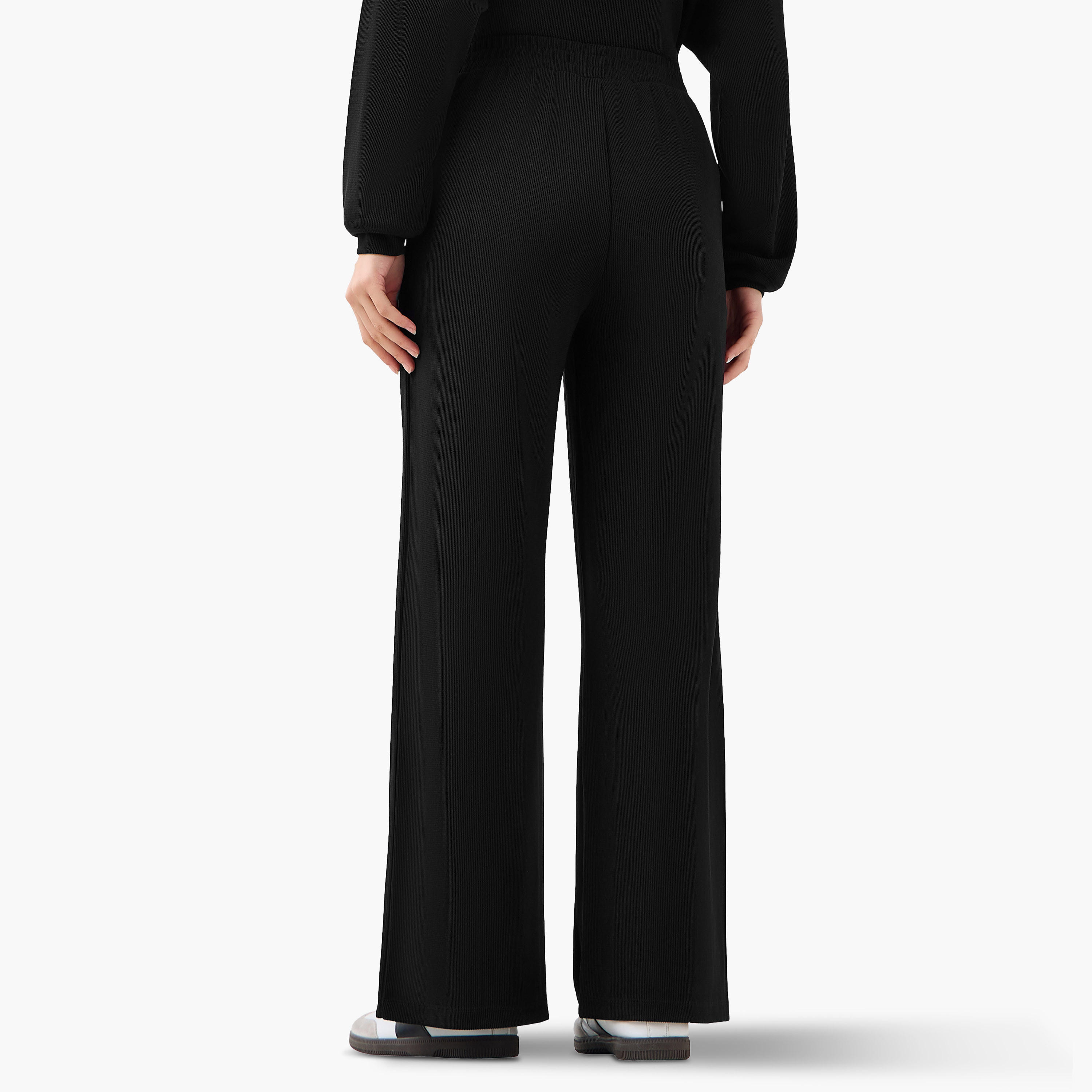 بنطلون رياضي باربي بخصر مريح-women-clothing-bottoms-joggers-image-4