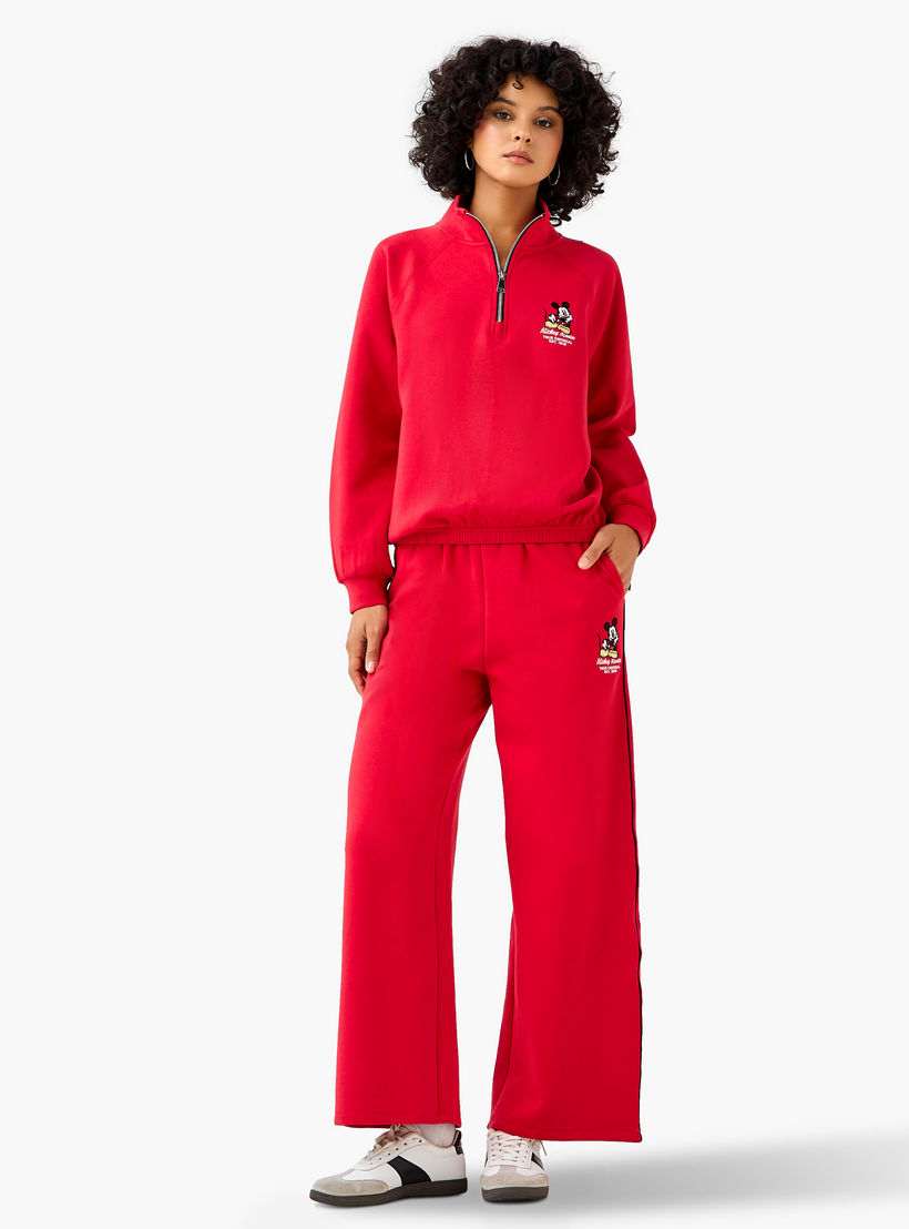 سويت شيرت ميكي ماوس بياقة عالية-women-clothing-coordsets-image-4