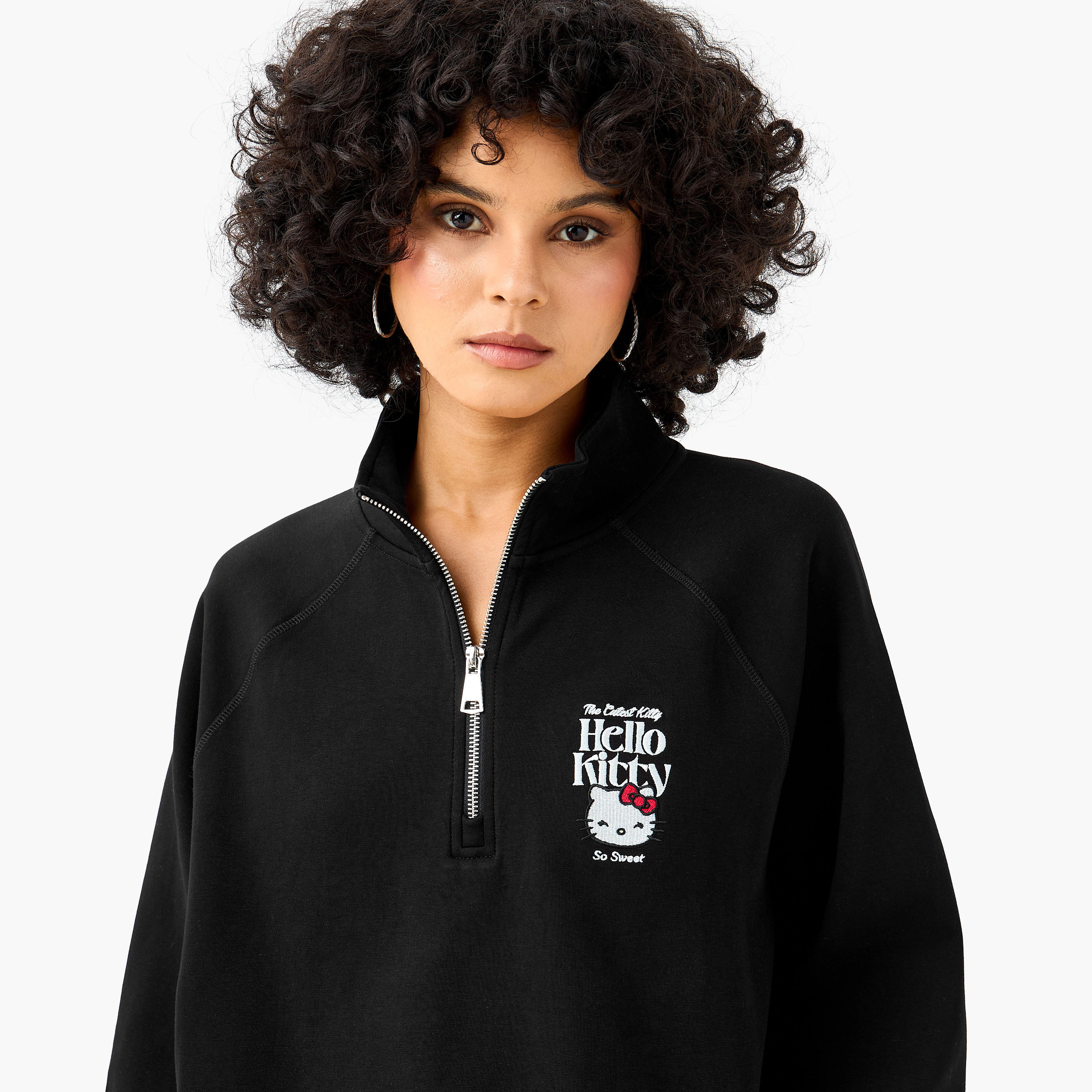 Hello Kitty  Sweatshirt Cotton-women-clothing-coordsets-image-6