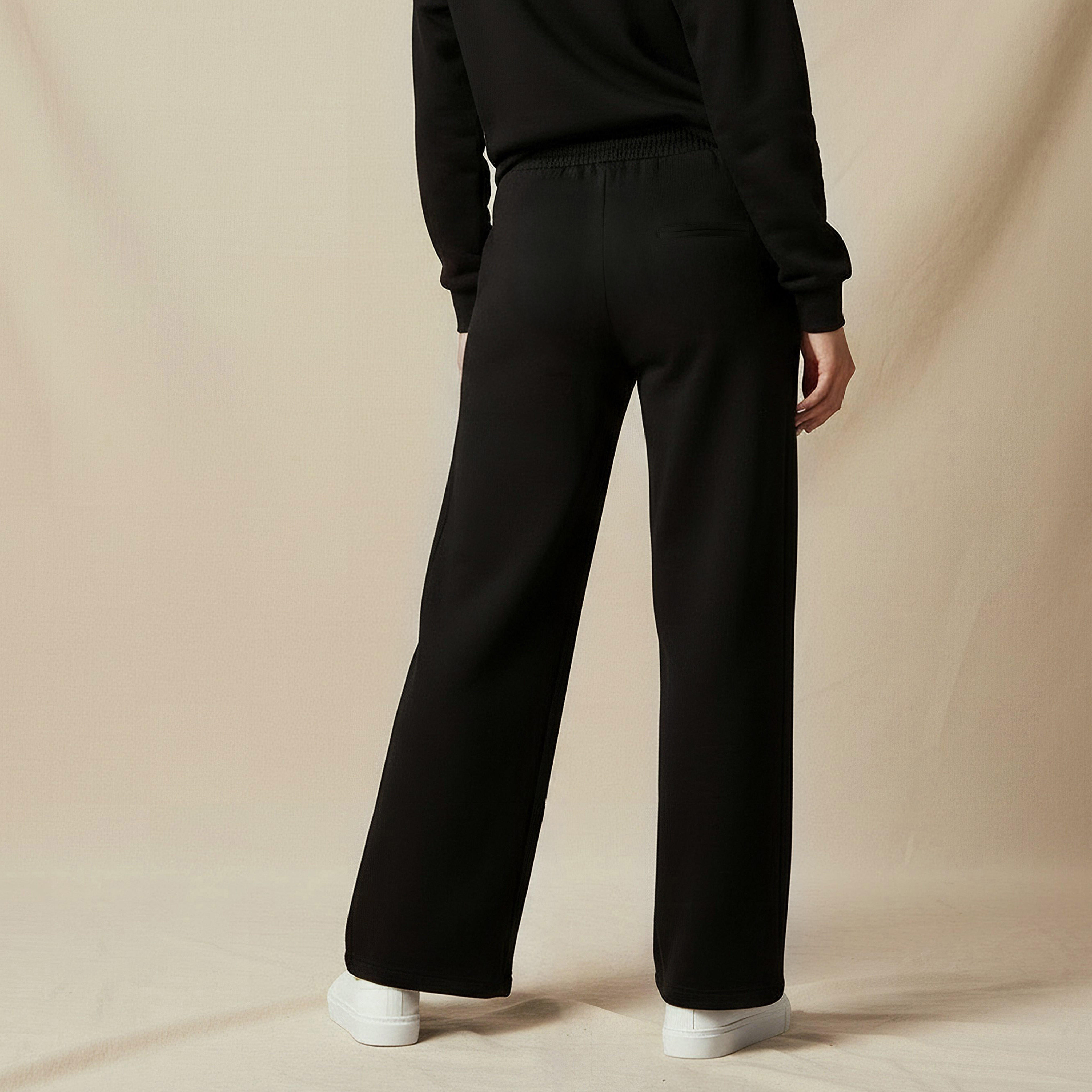 Hello Kitty Wide Leg Cotton Pants-women-clothing-coordsets-image-3