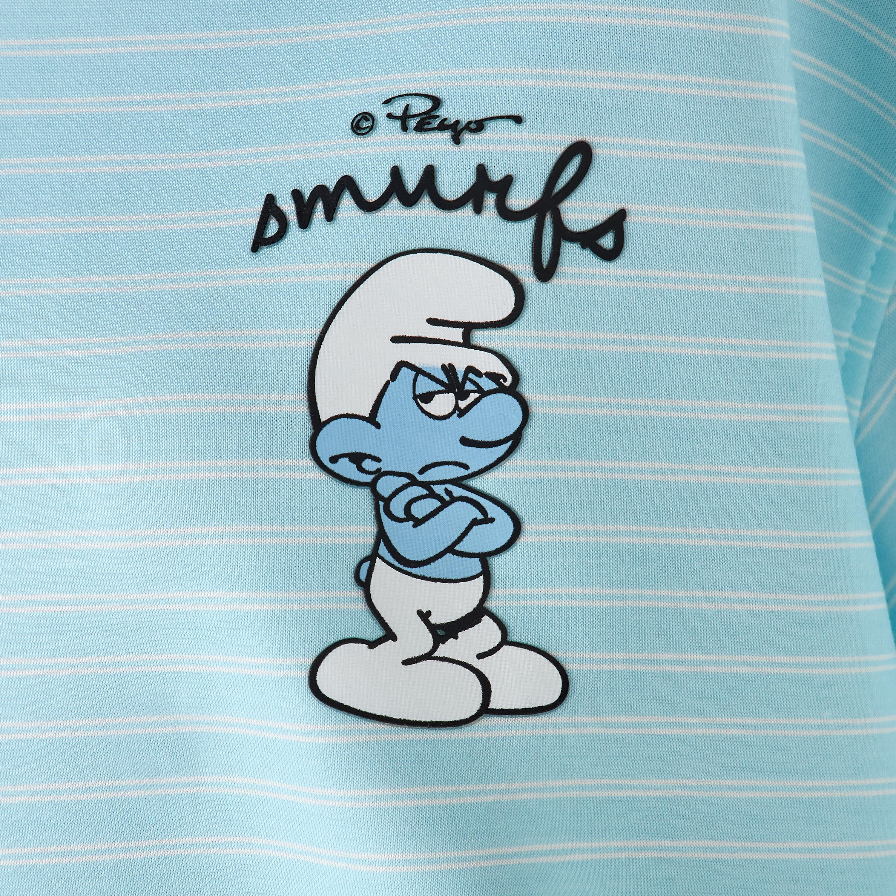 Smurf Cotton Polo T-shirt-women-clothing-tshirts-image-6
