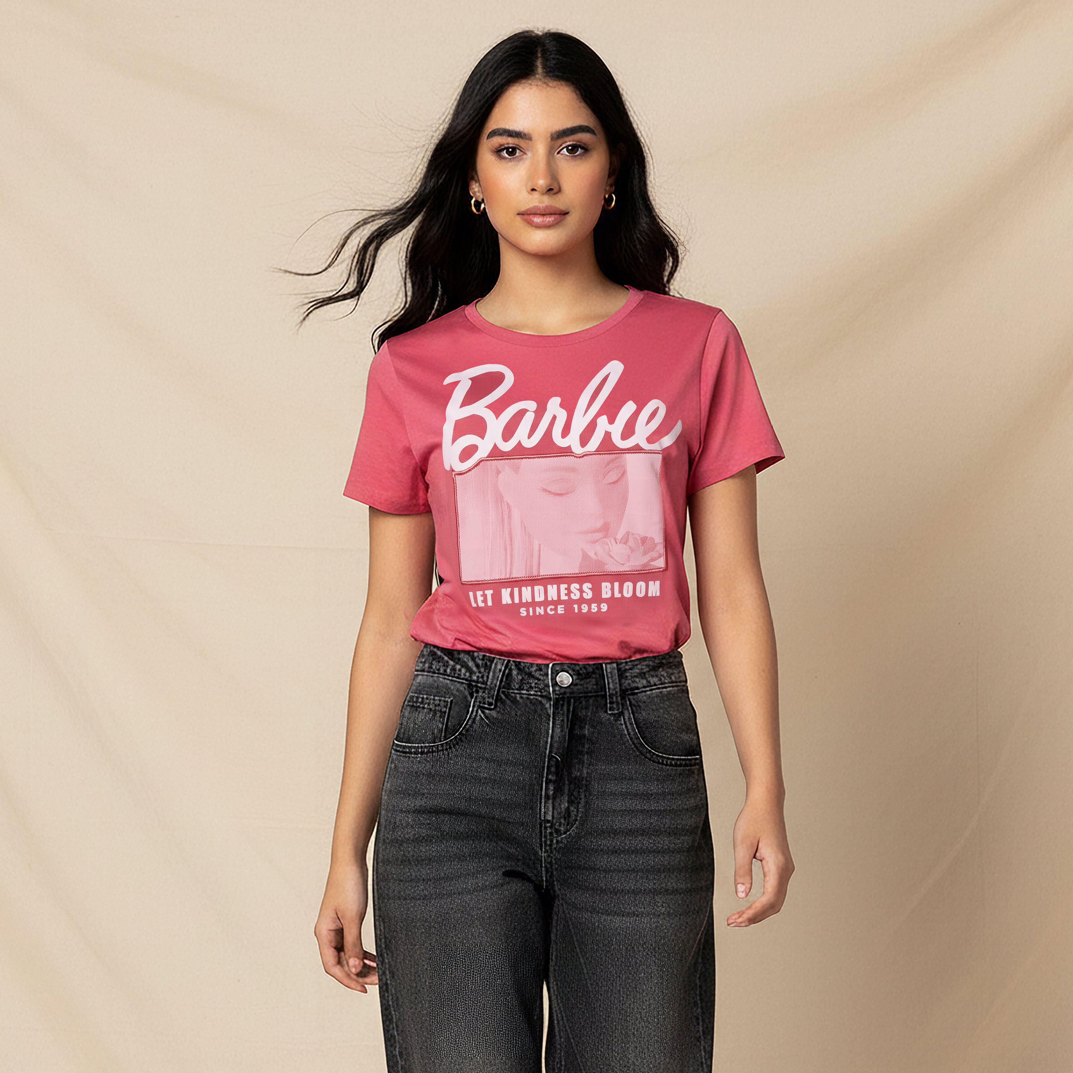 Barbie Cotton T-shirt-women-clothing-tshirts-image-1
