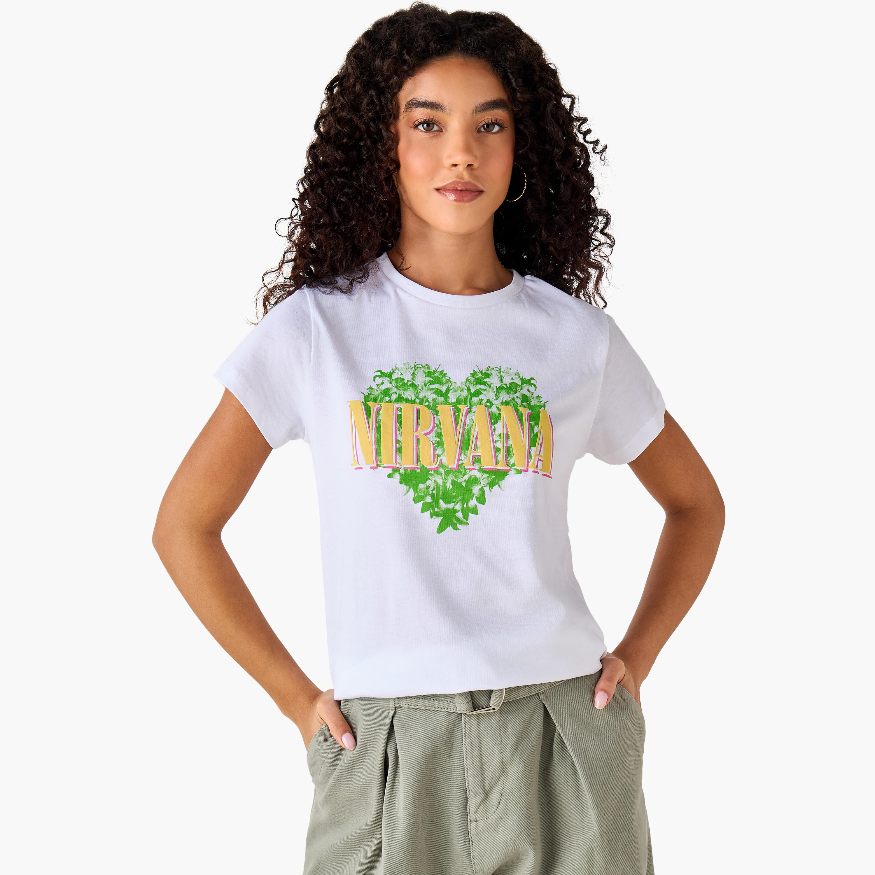 Nirvana Cotton T-shirt -women-clothing-tshirts-image-2