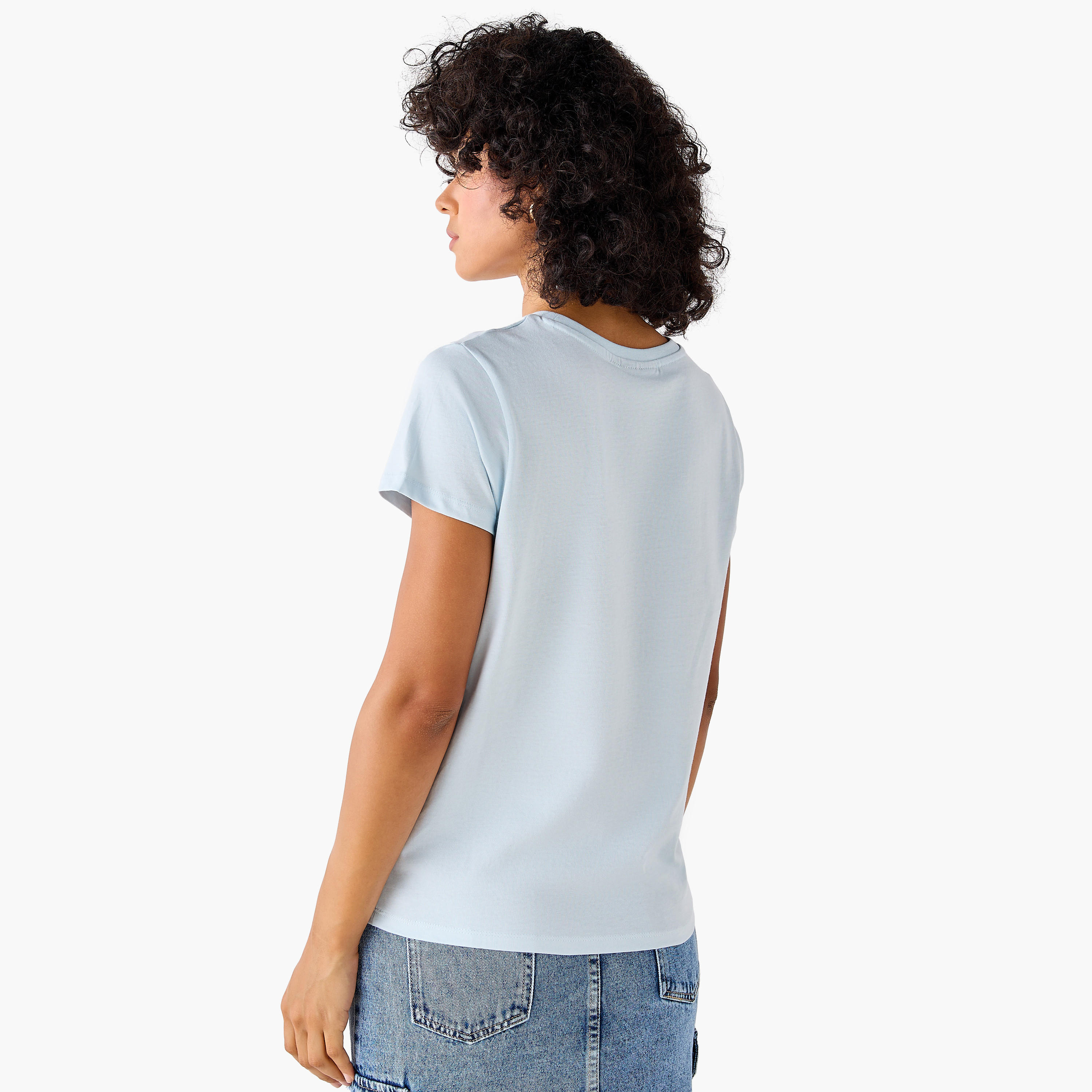 The Beatles Cotton T-shirt-women-clothing-tshirts-image-3