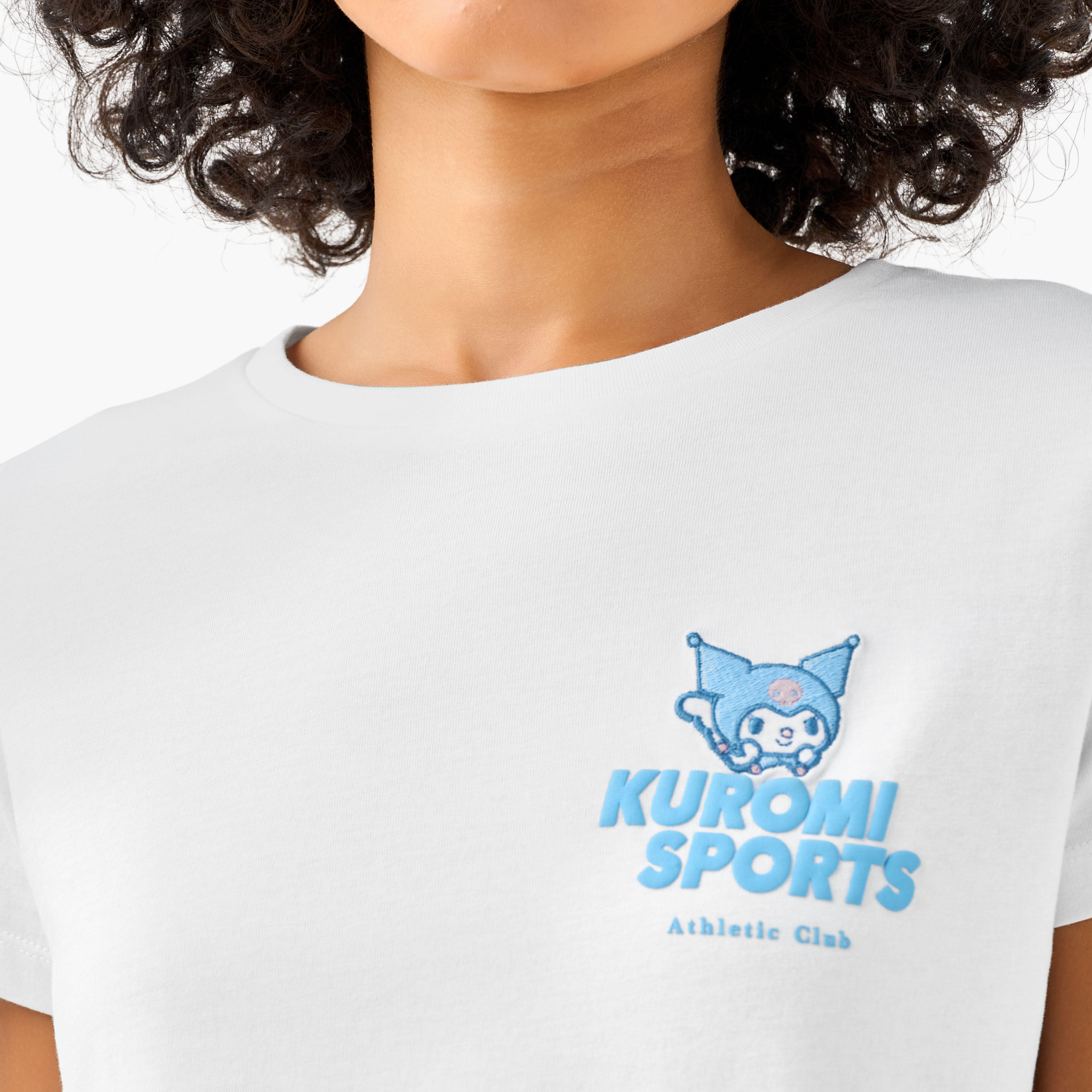 Kuromi Anime Cotton T-shirt-women-clothing-tshirts-image-3