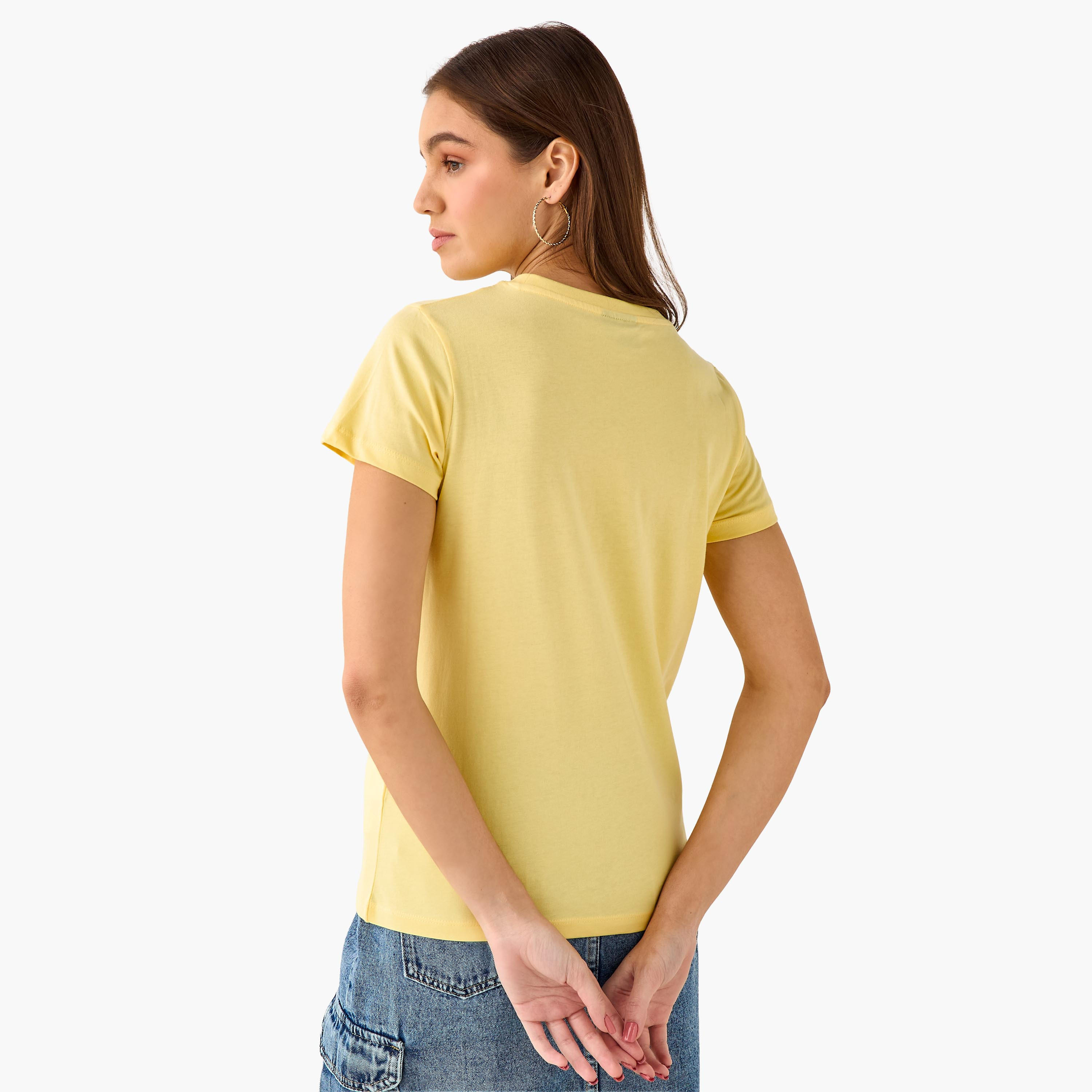 Minnie Mouse Cotton T-shirt-women-clothing-tshirts-image-4